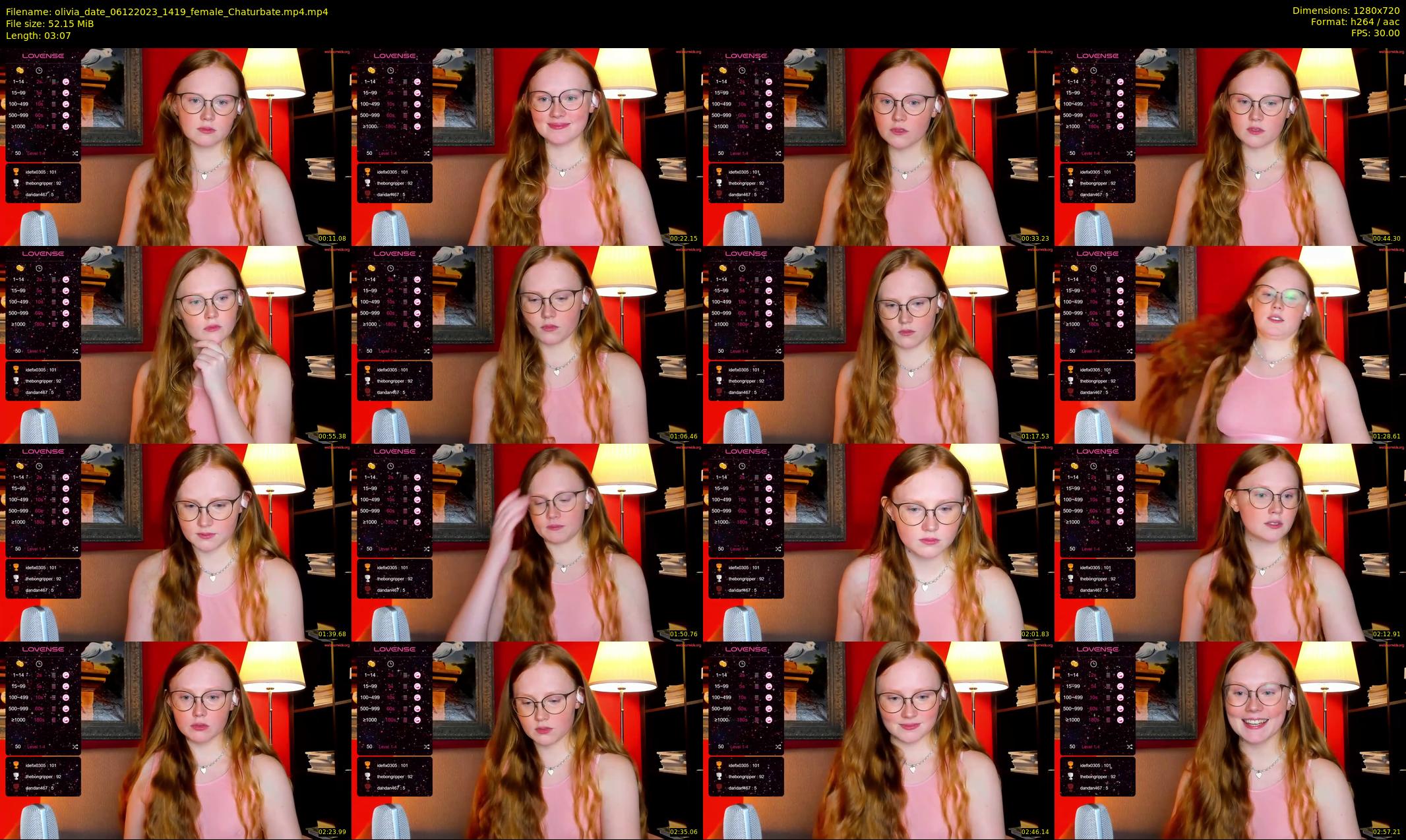 olivia_date — 4 minute Chaturbate female cam show recording, 720p, Dec 6, 2023