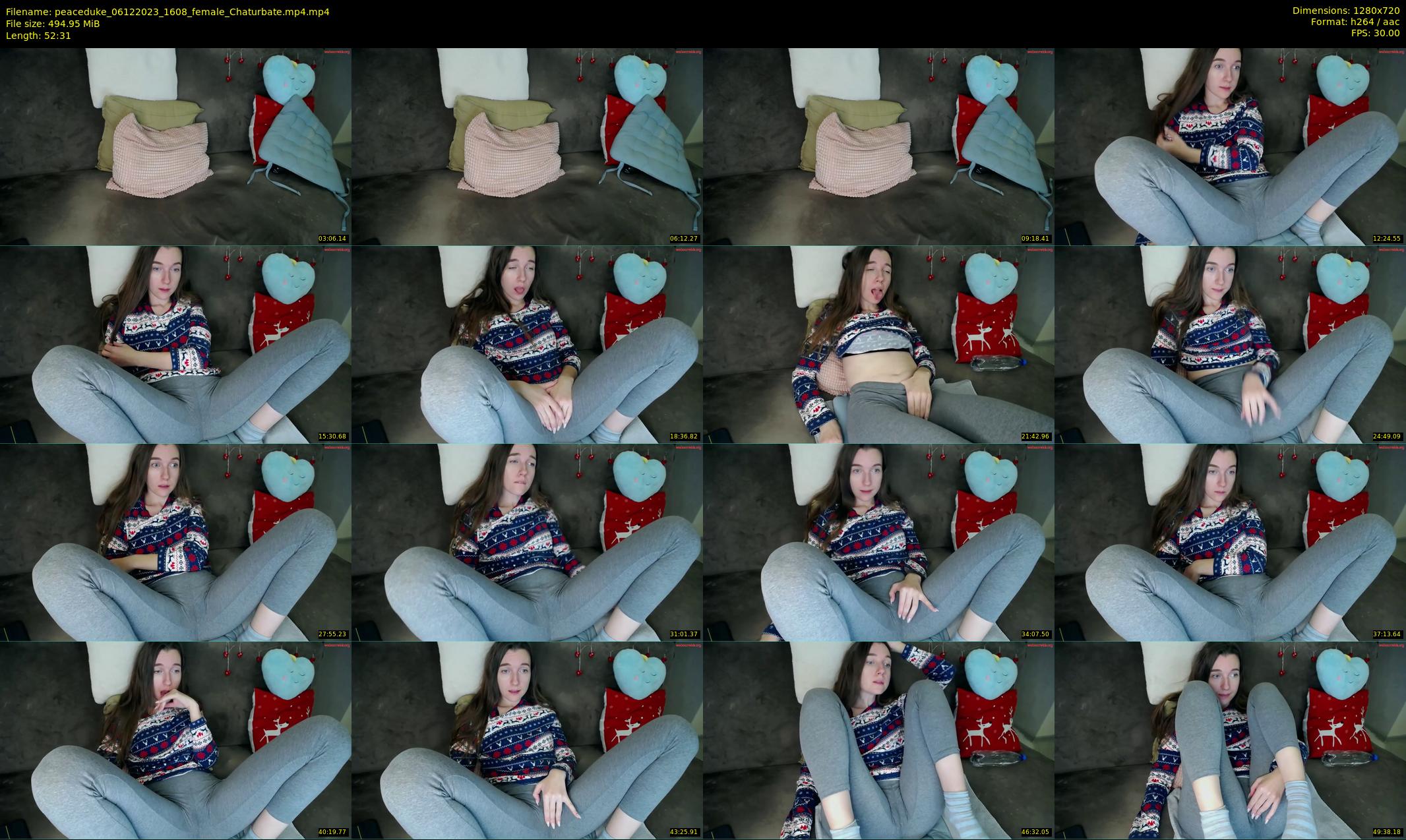 peaceduke — 53 minute Chaturbate female cam show recording, 720p, Dec 6, 2023