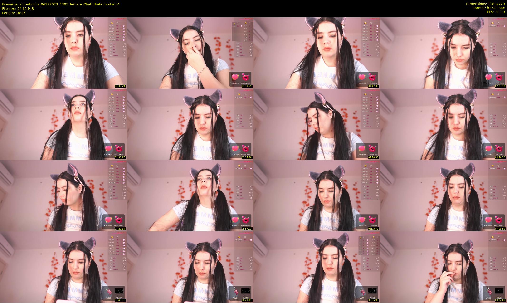 superbdolls — 11 minute Chaturbate couple cam show recording, 720p, Dec 6, 2023