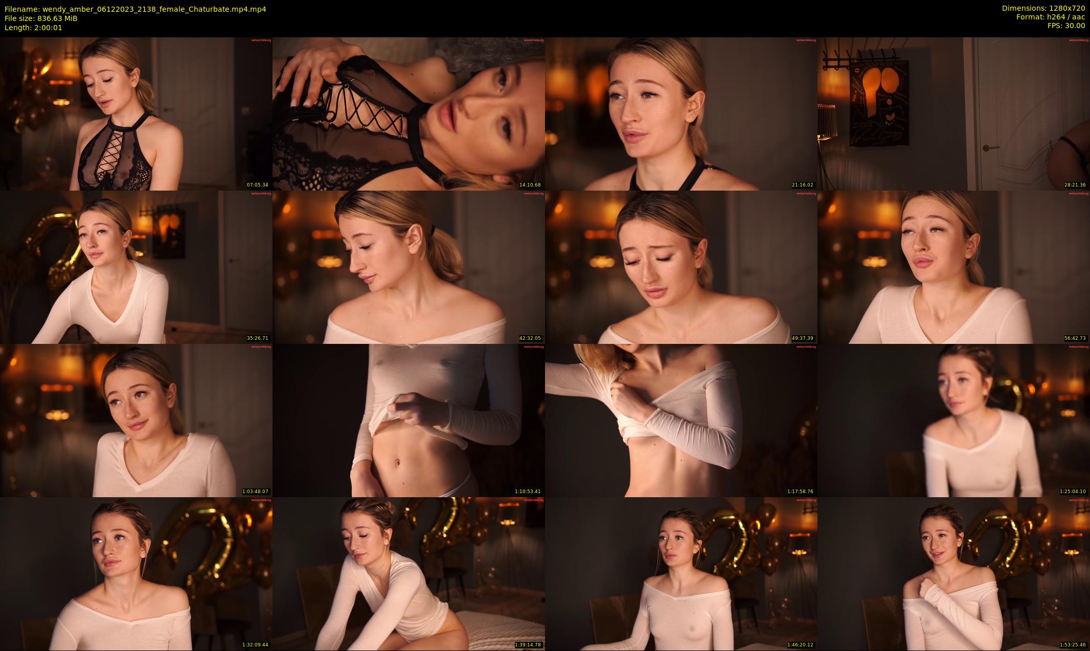 wendy_amber — 121 minute Chaturbate female cam show recording, 720p, Dec 6, 2023