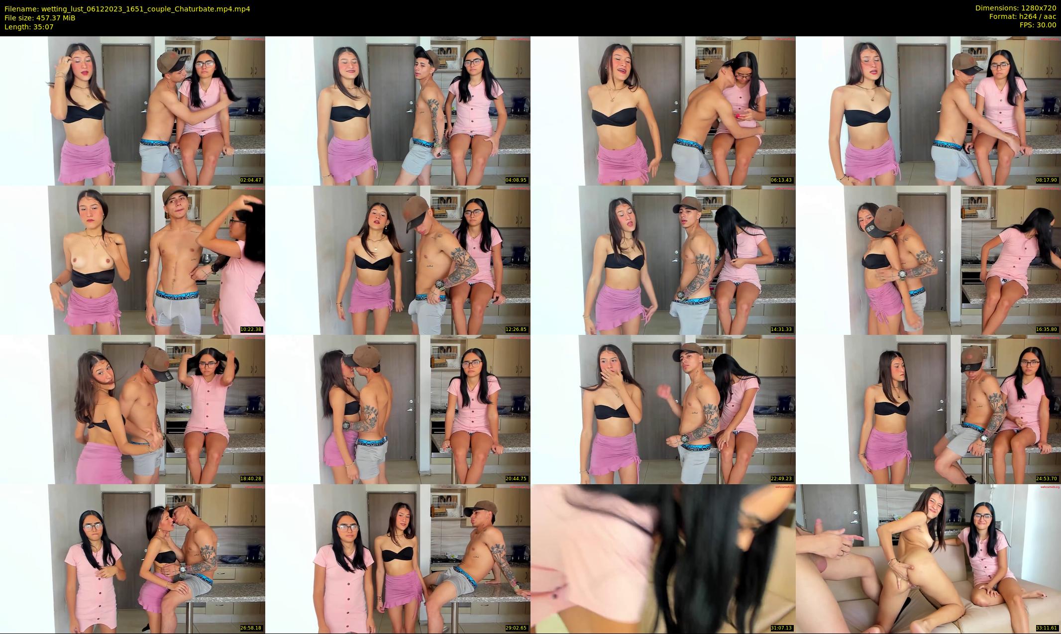 wetting_lust — 36 minute Chaturbate couple cam show recording, 720p, Dec 6, 2023