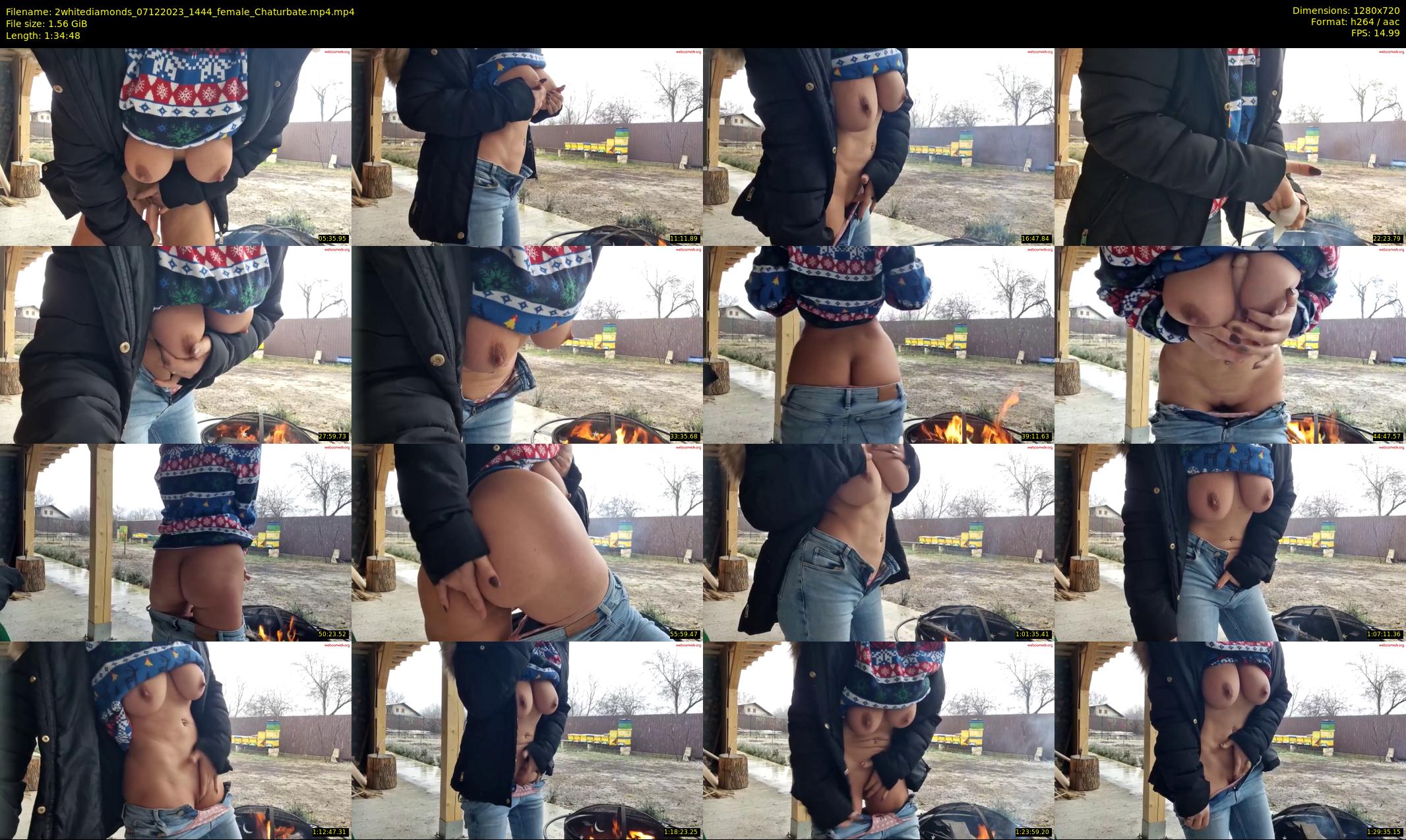 2whitediamonds — 95 minute Chaturbate couple cam show recording, 720p, Dec 7, 2023