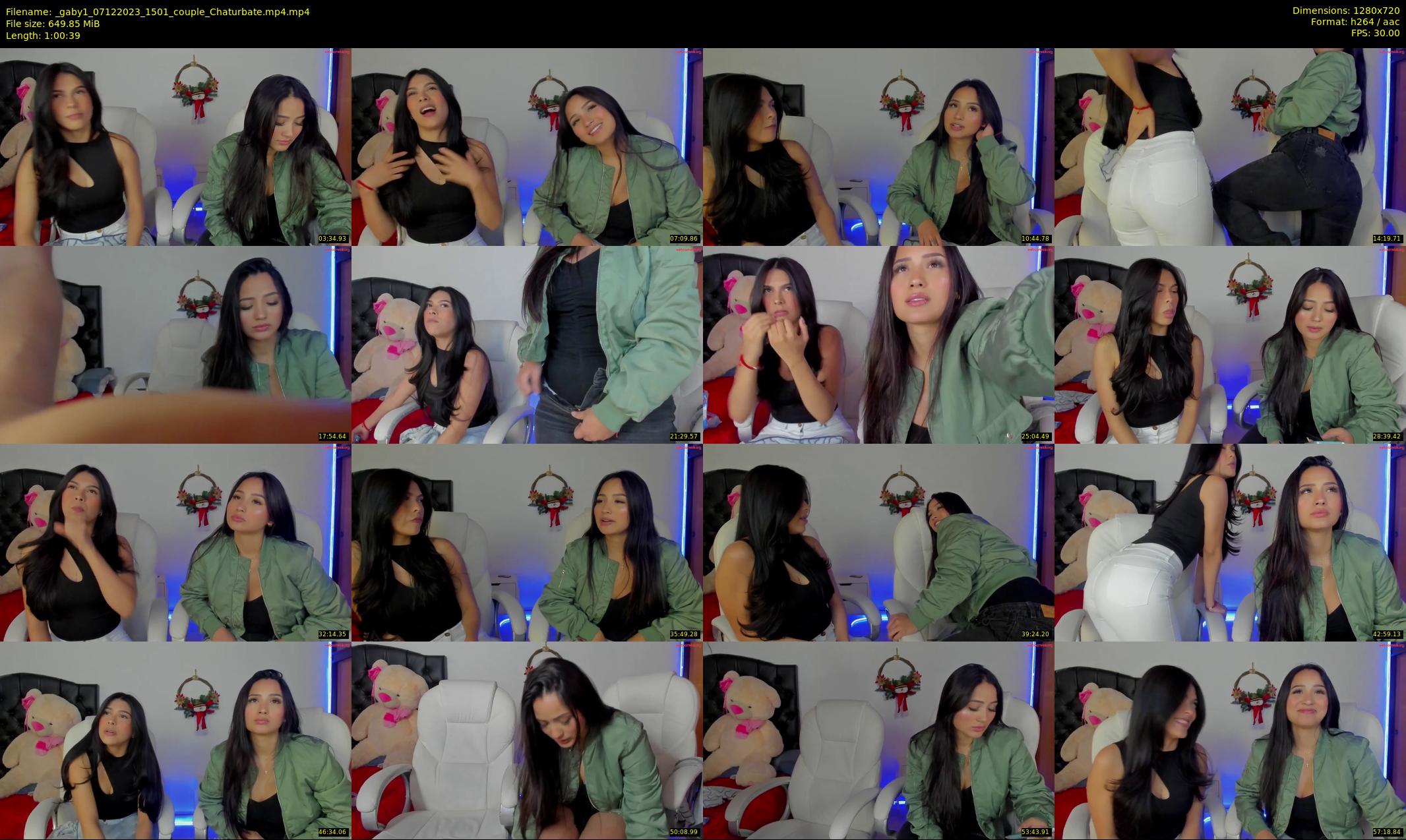 _gaby1 — 61 minute Chaturbate female cam show recording, 720p, Dec 7, 2023