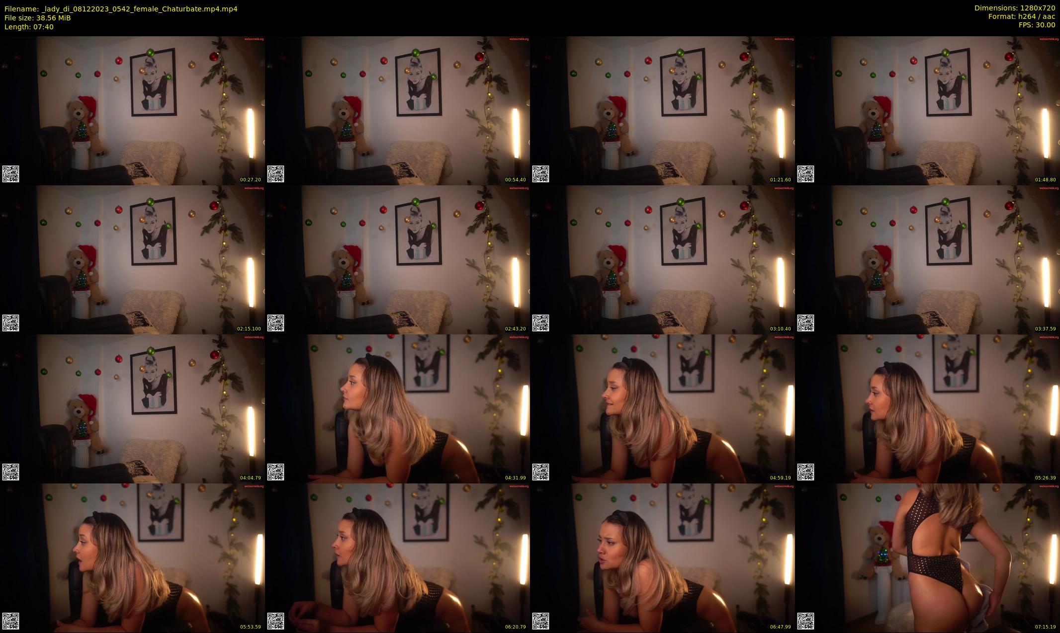 _lady_di — 8 minute Chaturbate female cam show recording, 720p, Dec 8, 2023