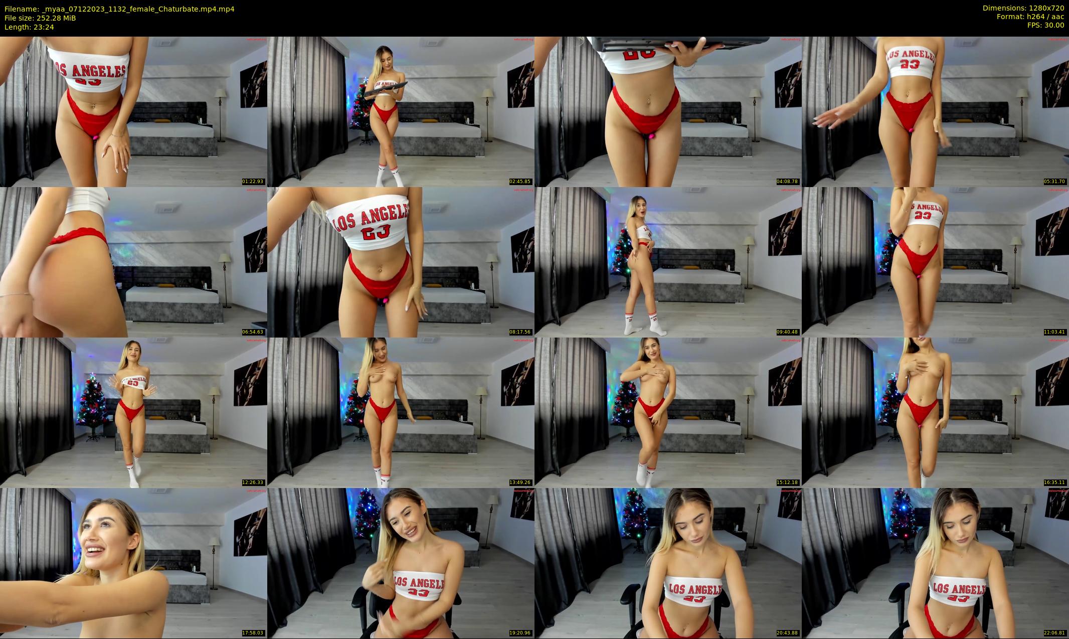 _myaa — 24 minute Chaturbate female cam show recording, 720p, Dec 7, 2023