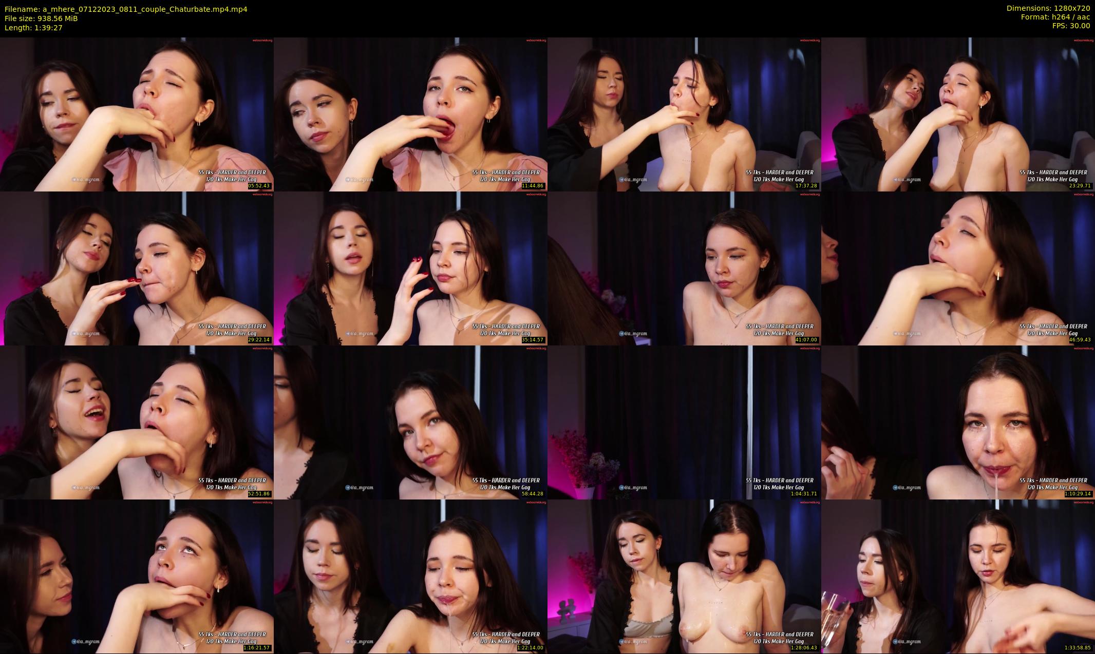 a_mhere — 100 minute Chaturbate couple cam show recording, 720p, Dec 7, 2023