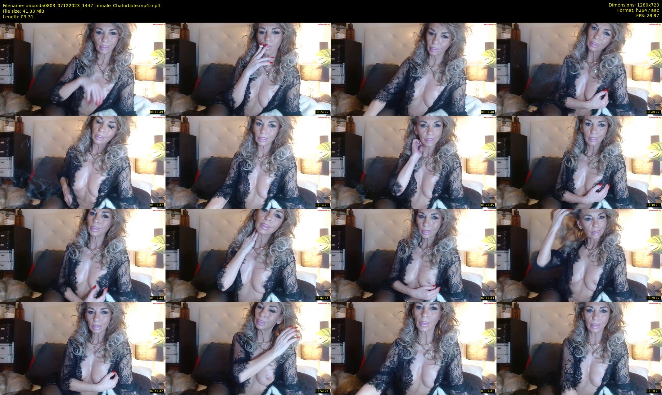 amanda0803 — 4 minute Chaturbate female cam show recording, 720p, Dec 7, 2023
