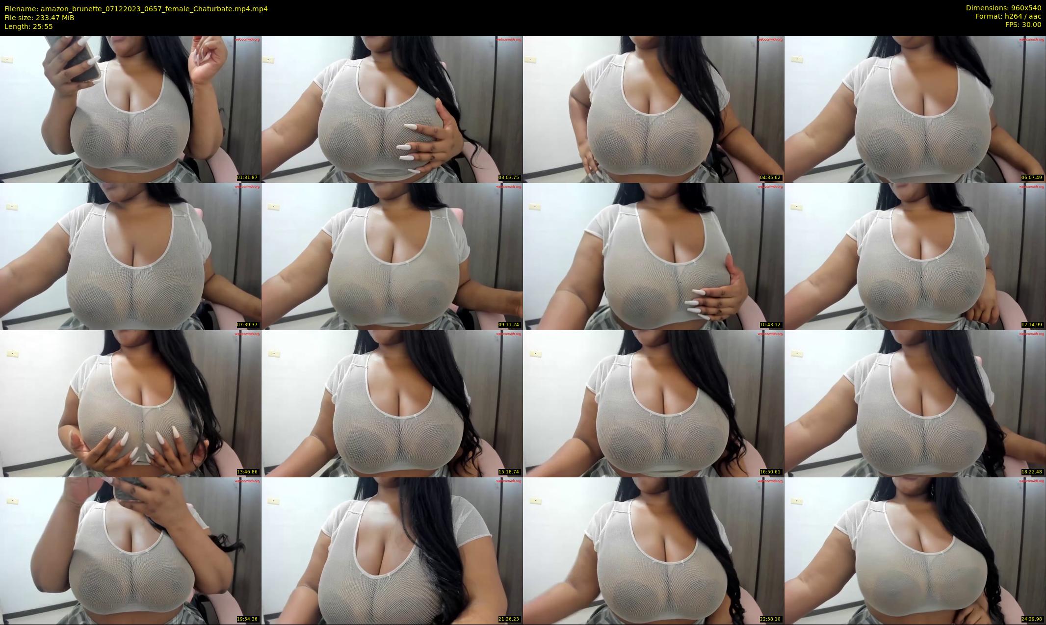 amazon_brunette — 26 minute Chaturbate female cam show recording, 480p, Dec 7, 2023