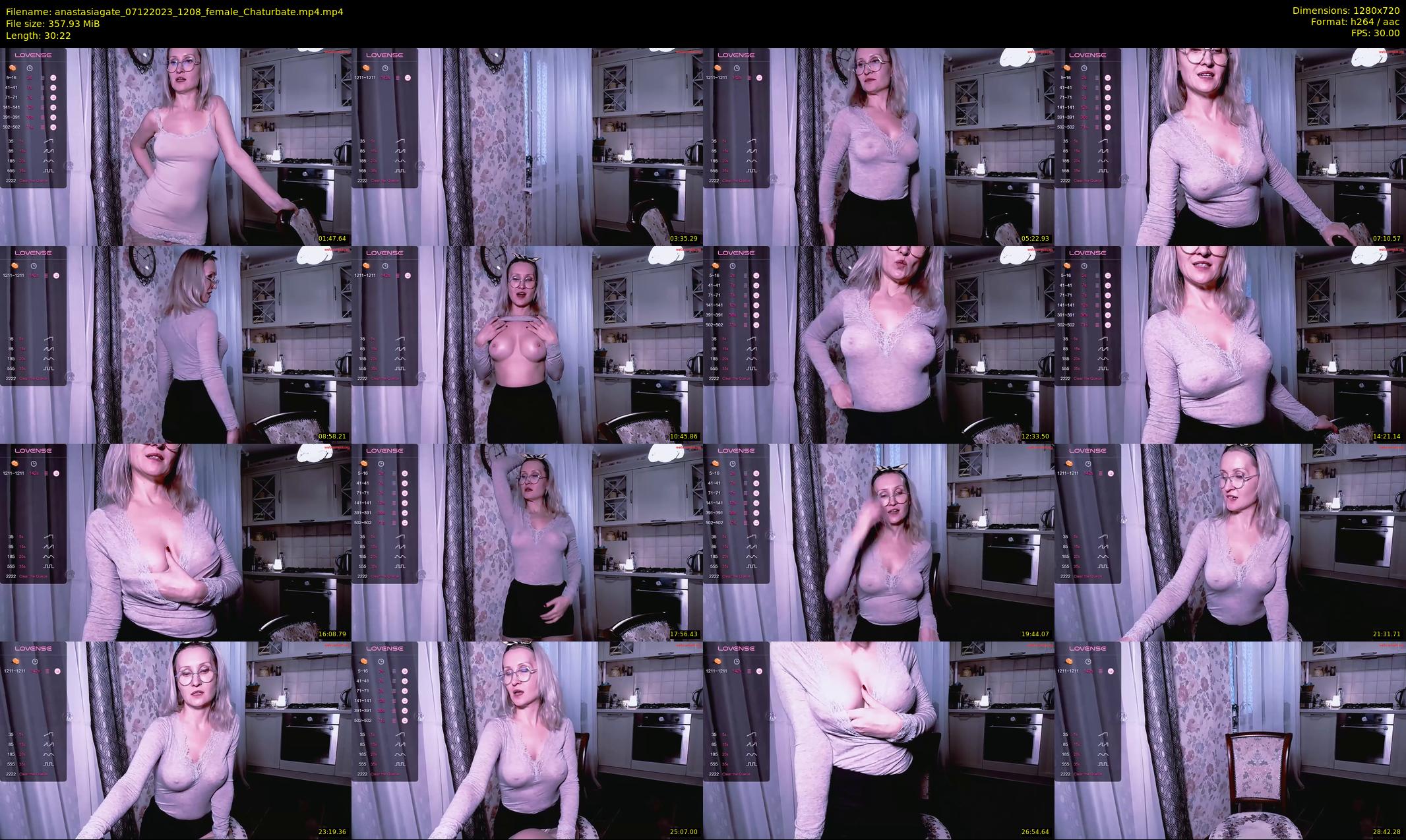 anastasiagate — 31 minute Chaturbate female cam show recording, 720p, Dec 7, 2023