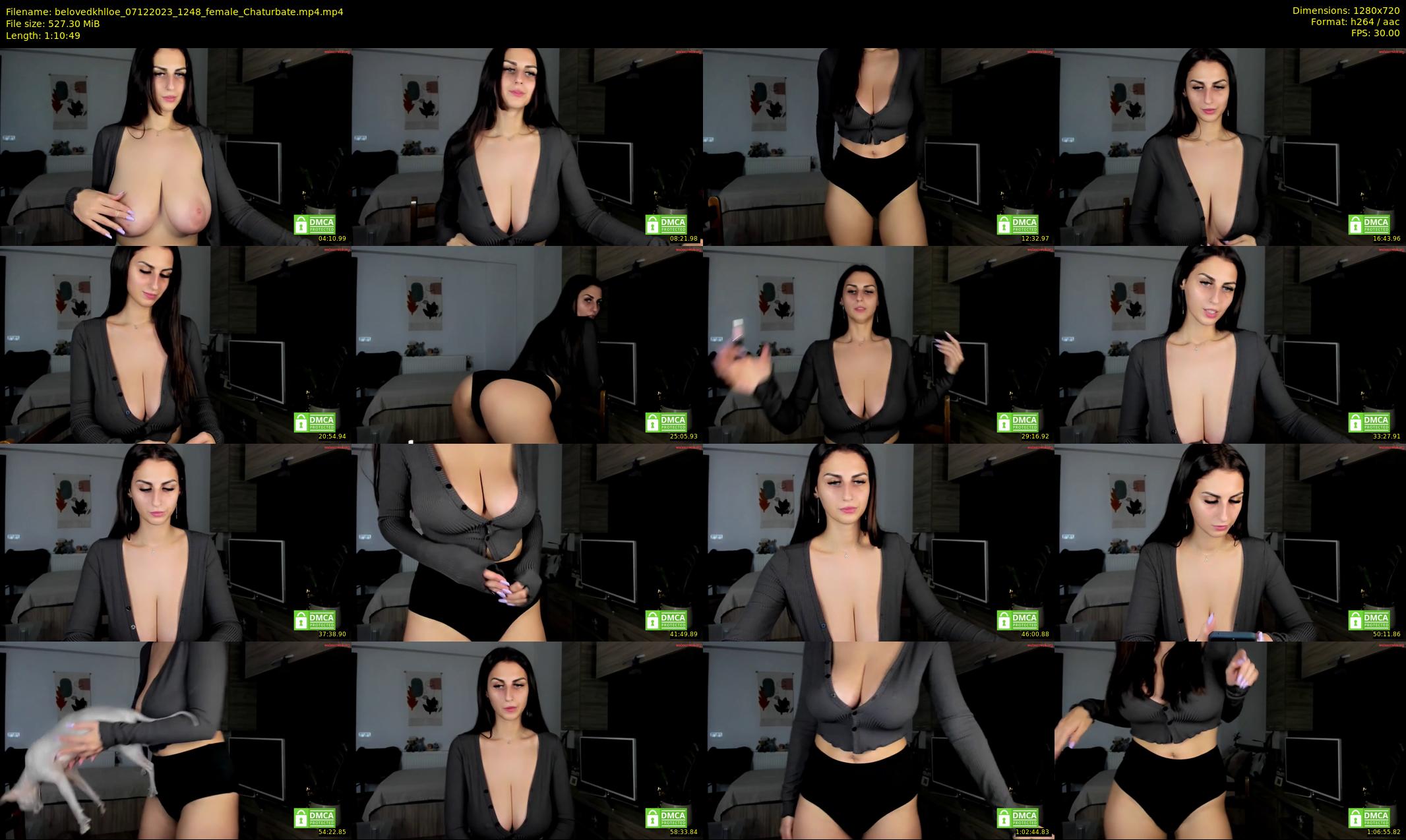 belovedkhlloe — 71 minute Chaturbate female cam show recording, 720p, Dec 7, 2023