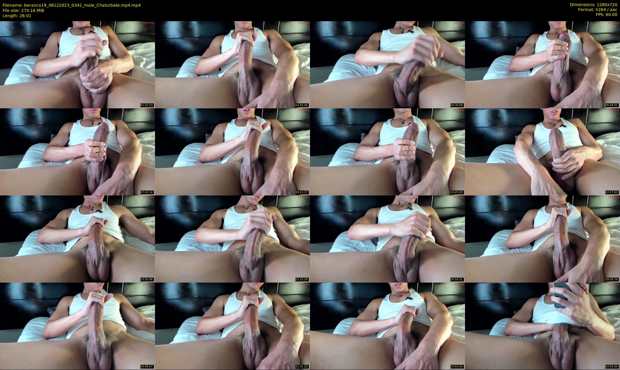 beranco19 — 27 minute Chaturbate male cam show recording, 720p, Dec 8, 2023