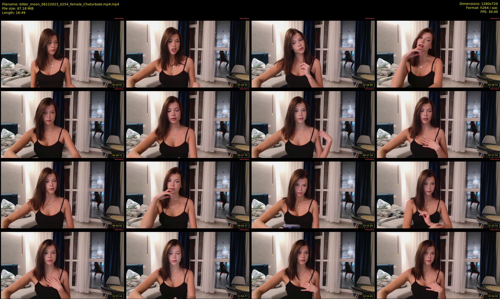 bitter_moon — 17 minute Chaturbate female cam show recording, 720p, Dec 8, 2023