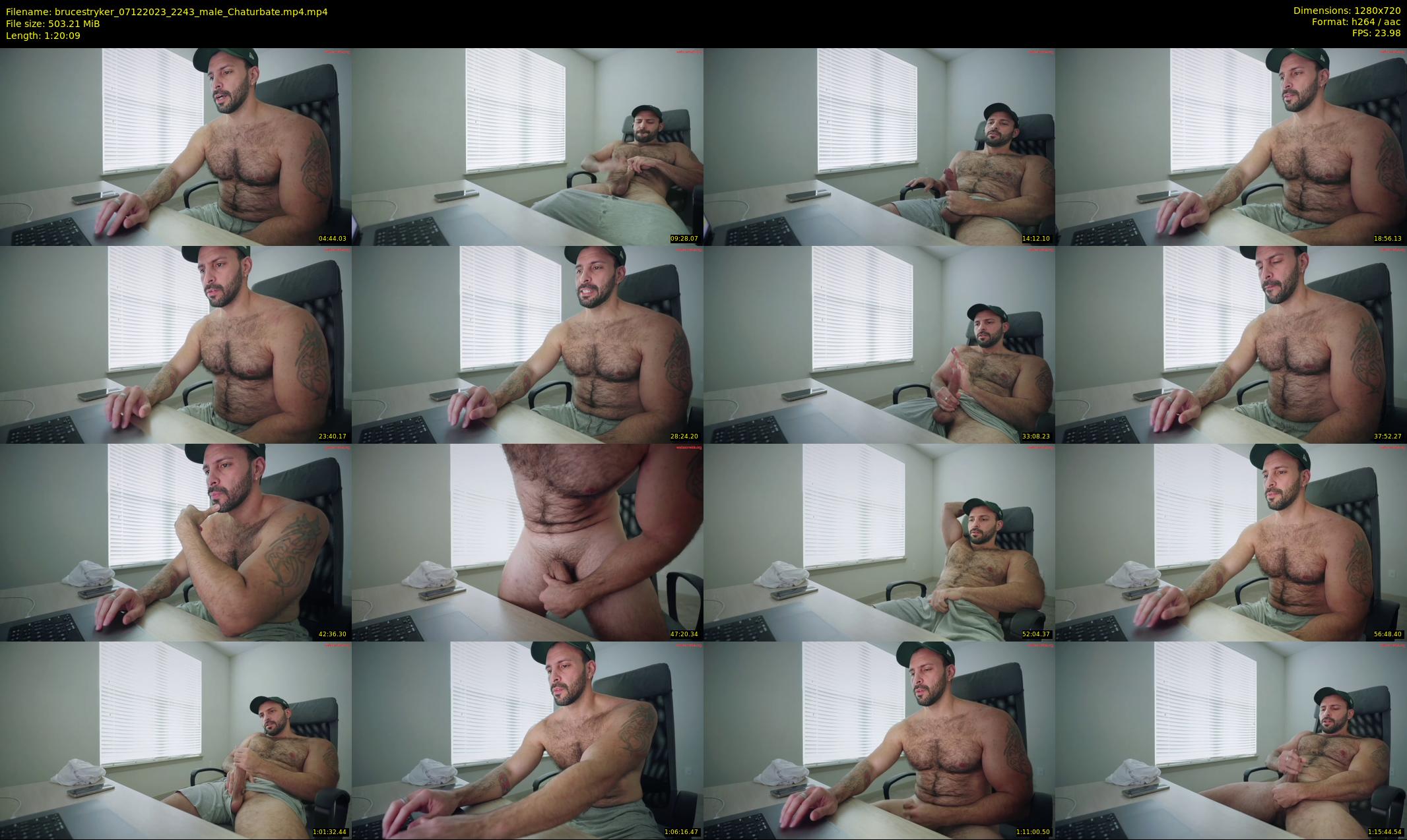 brucestryker — 81 minute Chaturbate male cam show recording, 720p, Dec 7, 2023