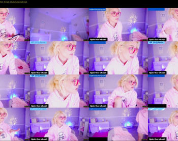 cherrycrush — 73 minute Chaturbate female cam show recording, 720p, Dec 7, 2023