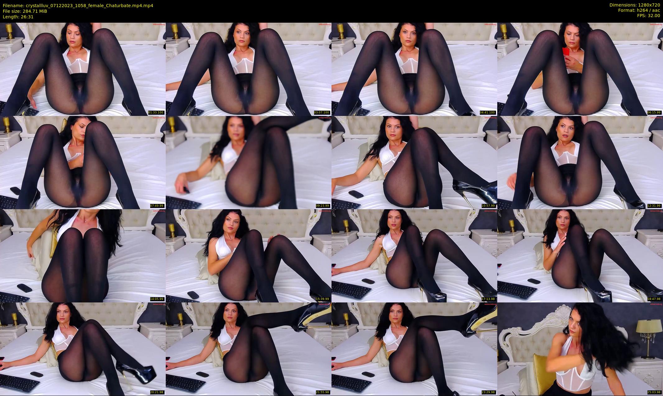 crystallluv — 27 minute Chaturbate female cam show recording, 720p, Dec 7, 2023
