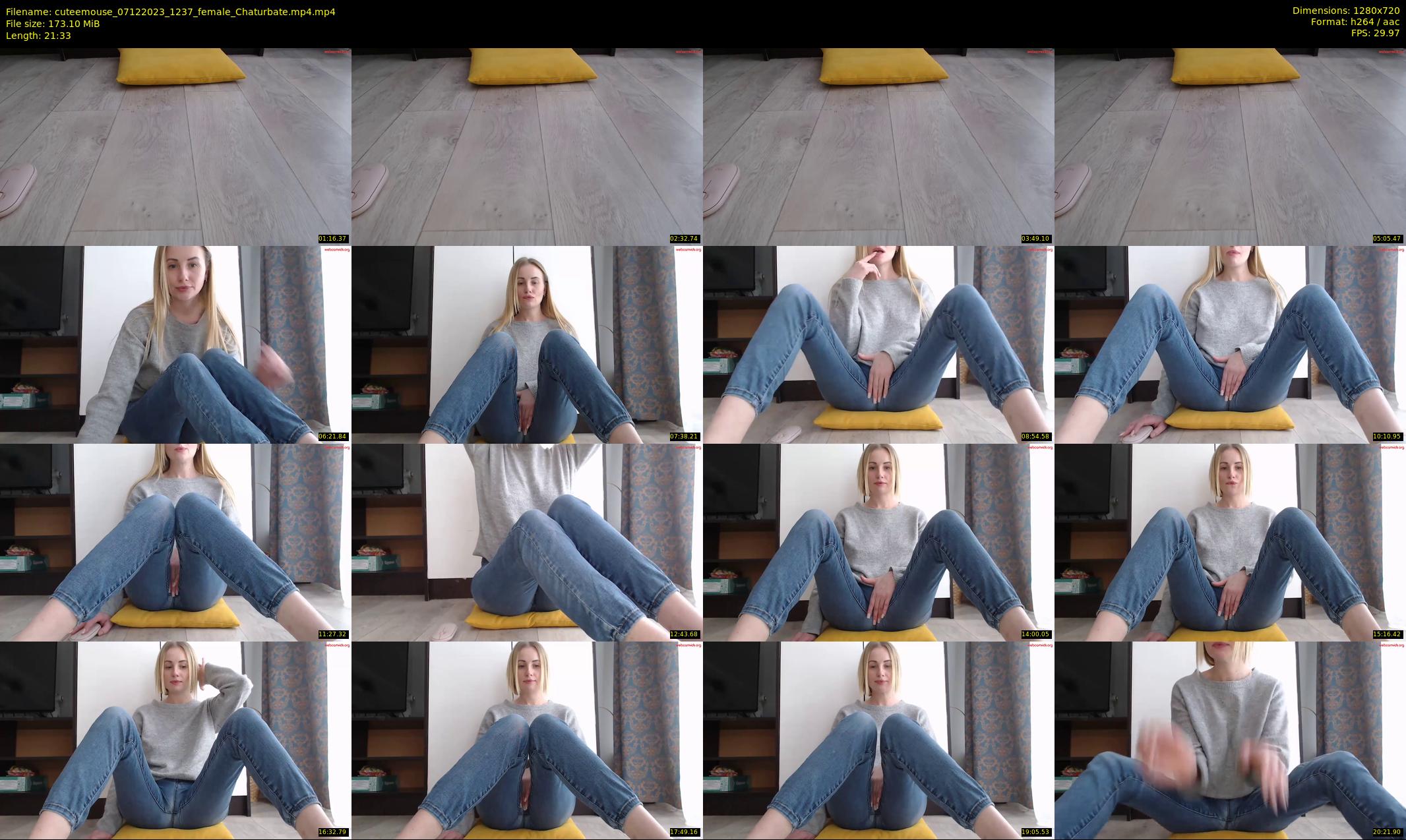cuteemouse — 22 minute Chaturbate female cam show recording, 720p, Dec 7, 2023