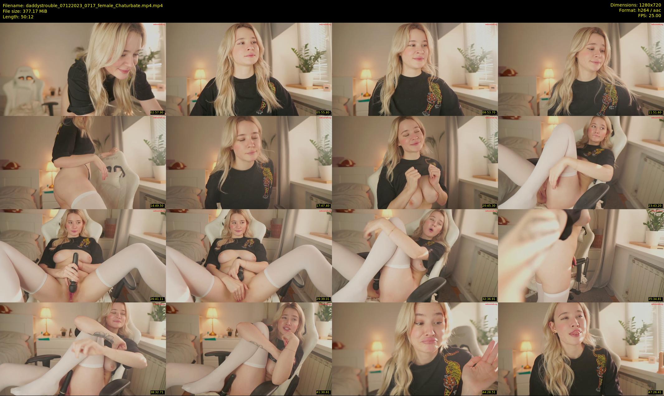 daddystrouble — 51 minute Chaturbate female cam show recording, 720p, Dec 7, 2023