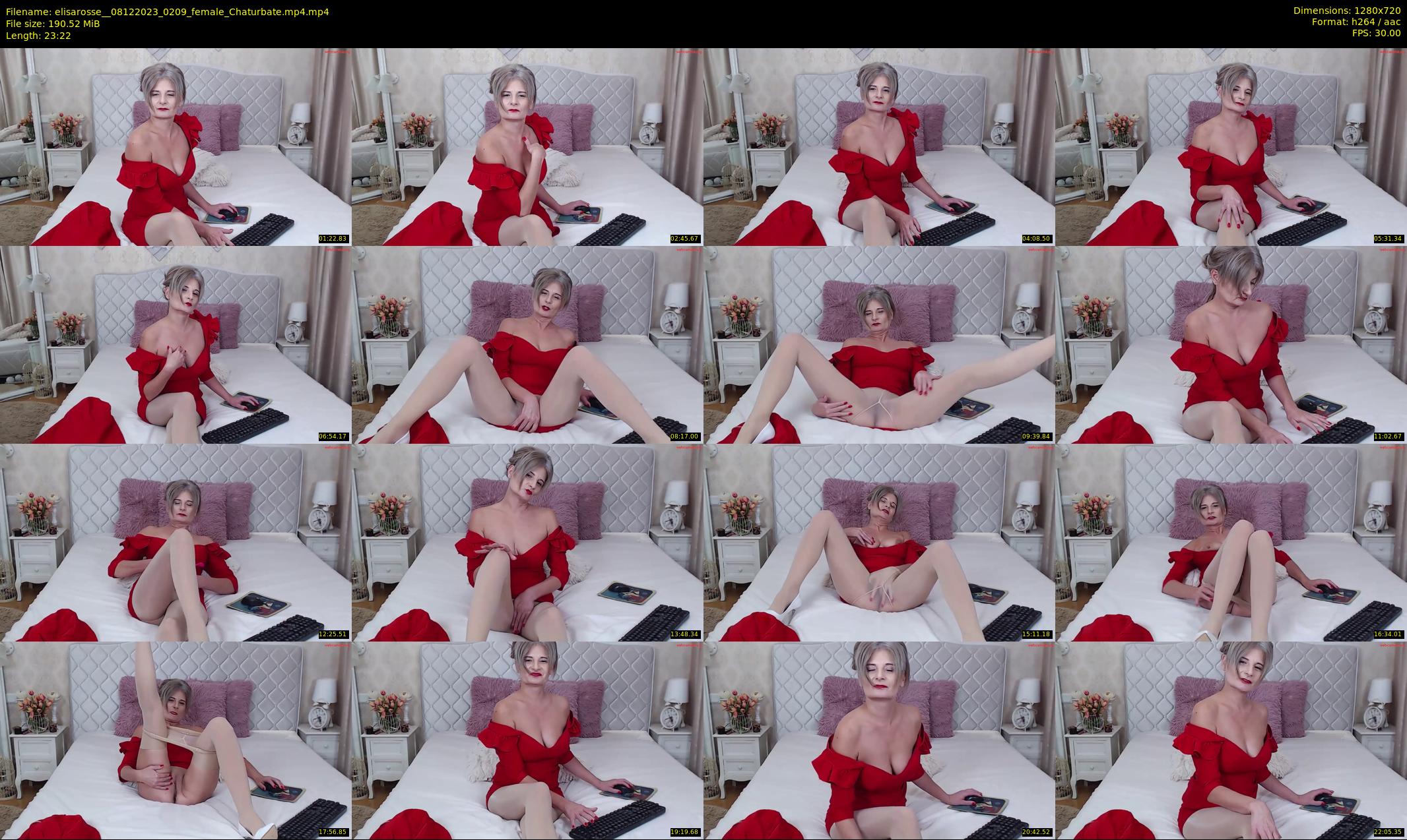 elisarosse_ — 24 minute Chaturbate female cam show recording, 720p, Dec 8, 2023