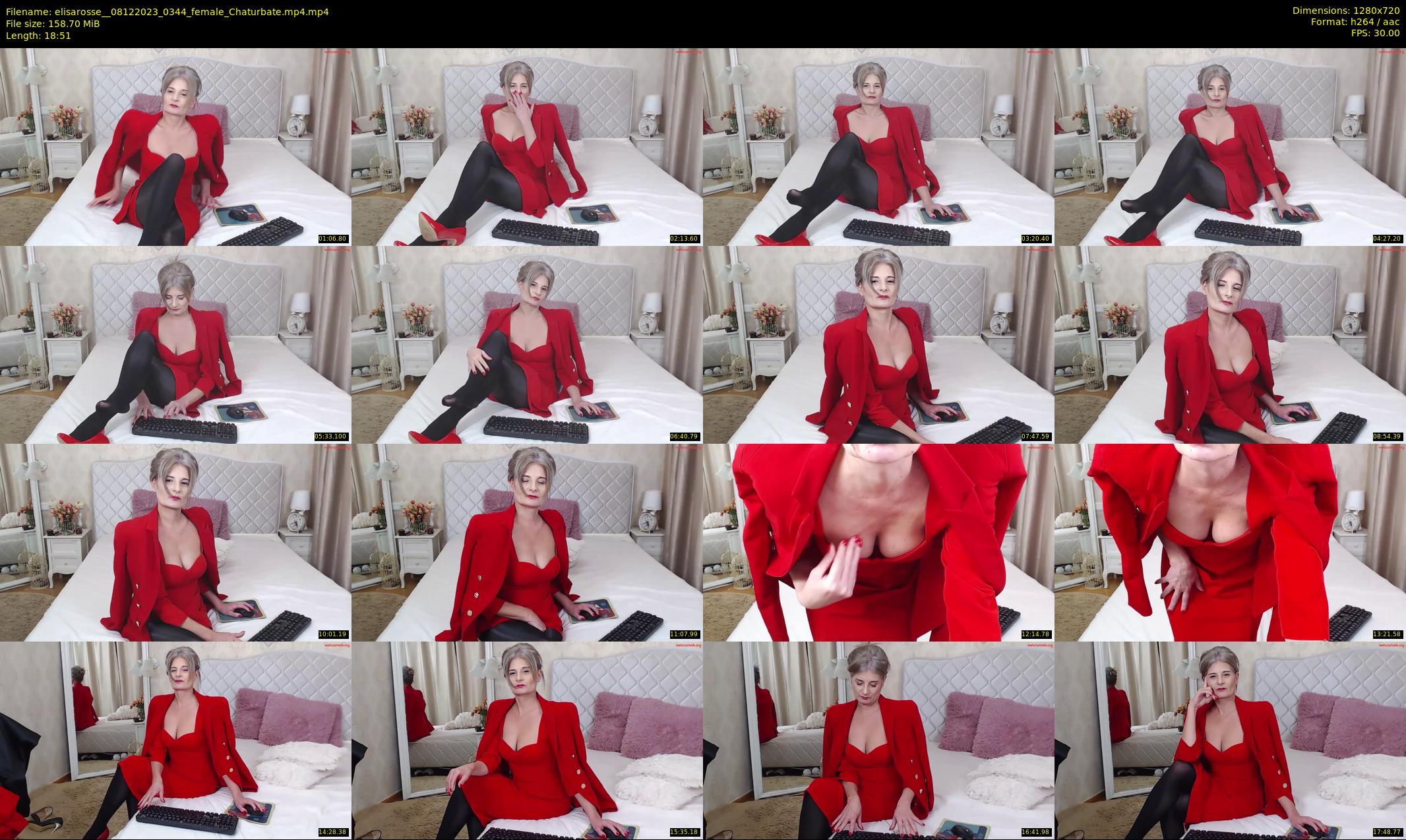 elisarosse_ — 19 minute Chaturbate female cam show recording, 720p, Dec 8, 2023