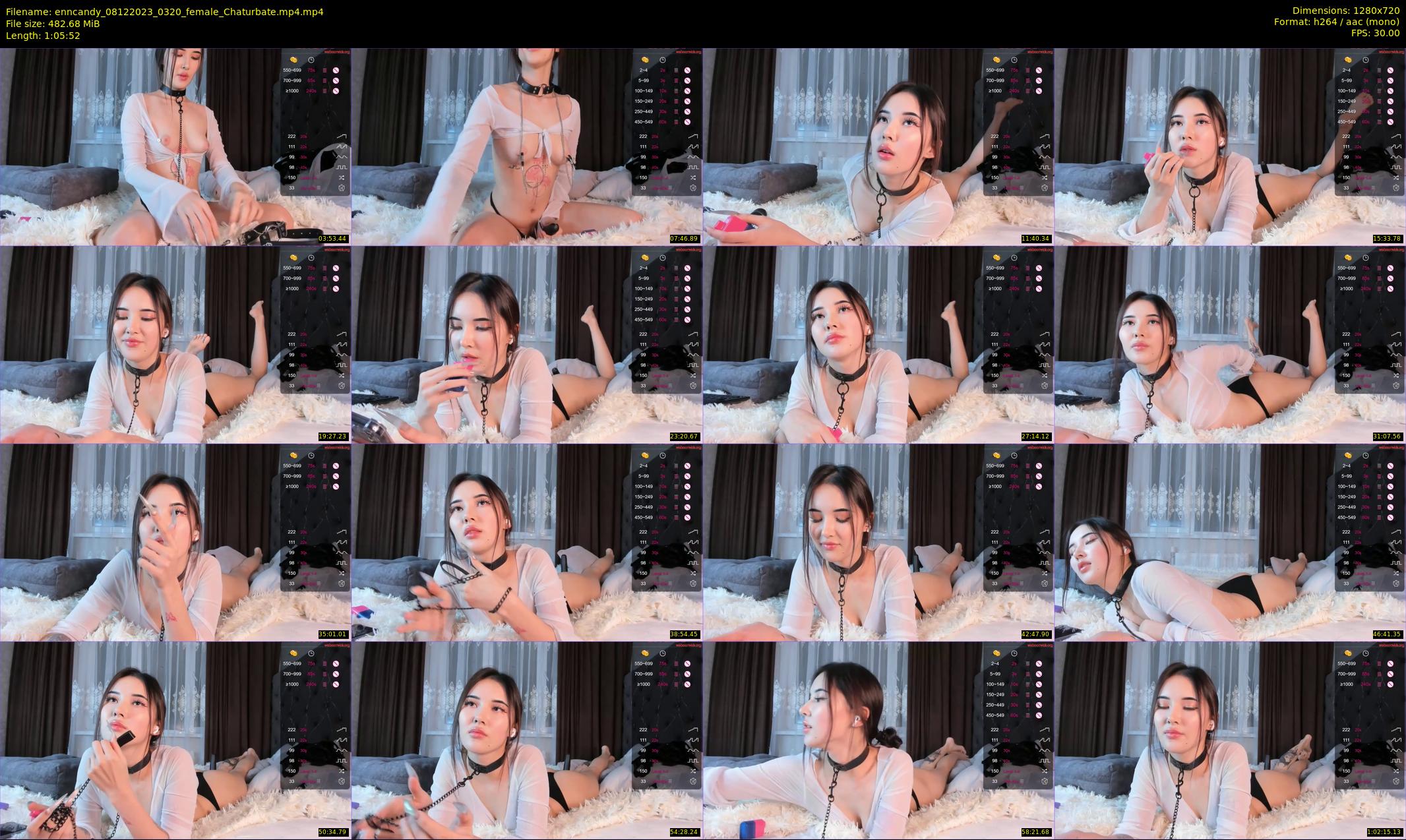 enncandy — 66 minute Chaturbate female cam show recording, 720p, Dec 8, 2023