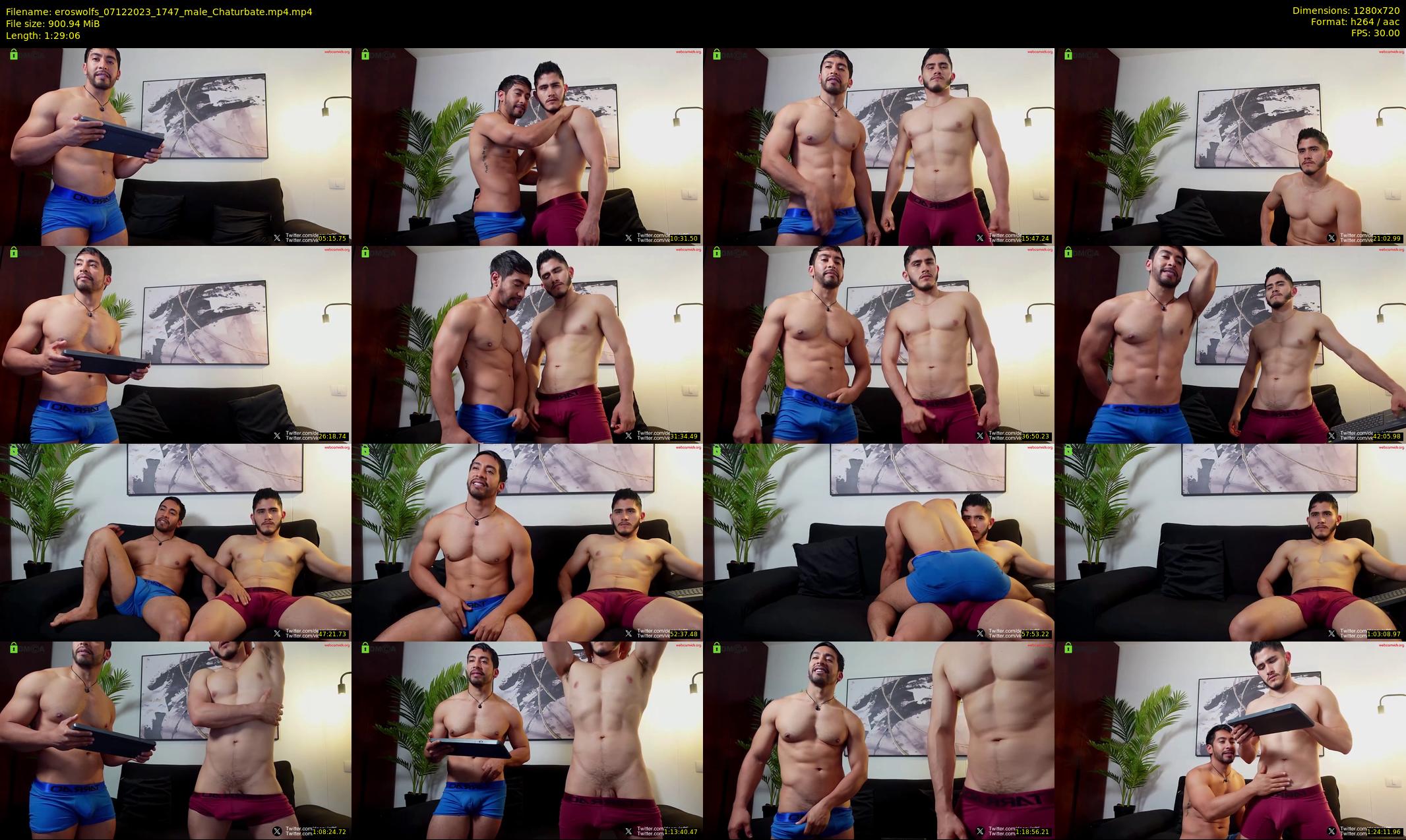 eroswolfs — 90 minute Chaturbate male cam show recording, 720p, Dec 7, 2023