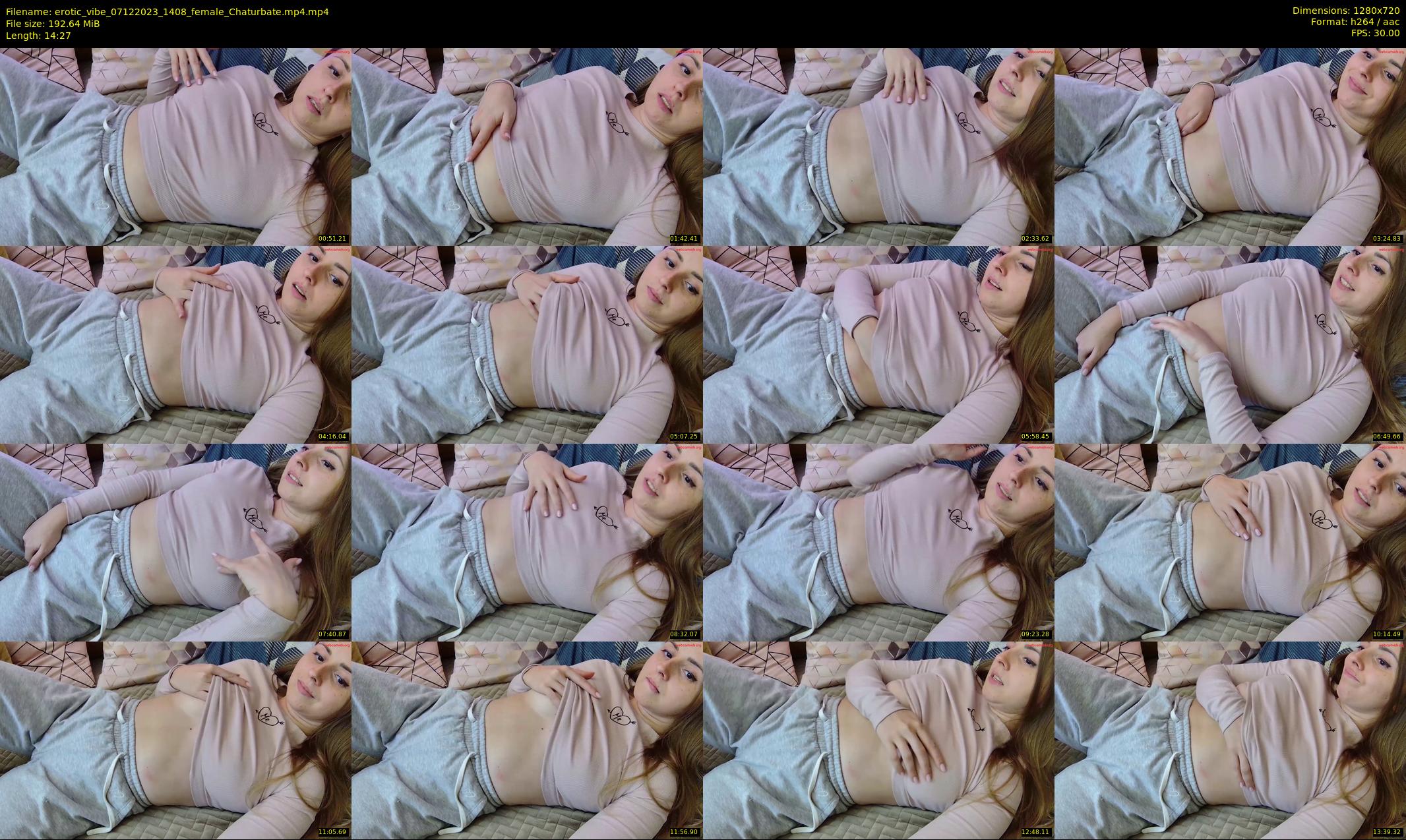 erotic_vibe — 15 minute Chaturbate female cam show recording, 720p, Dec 7, 2023