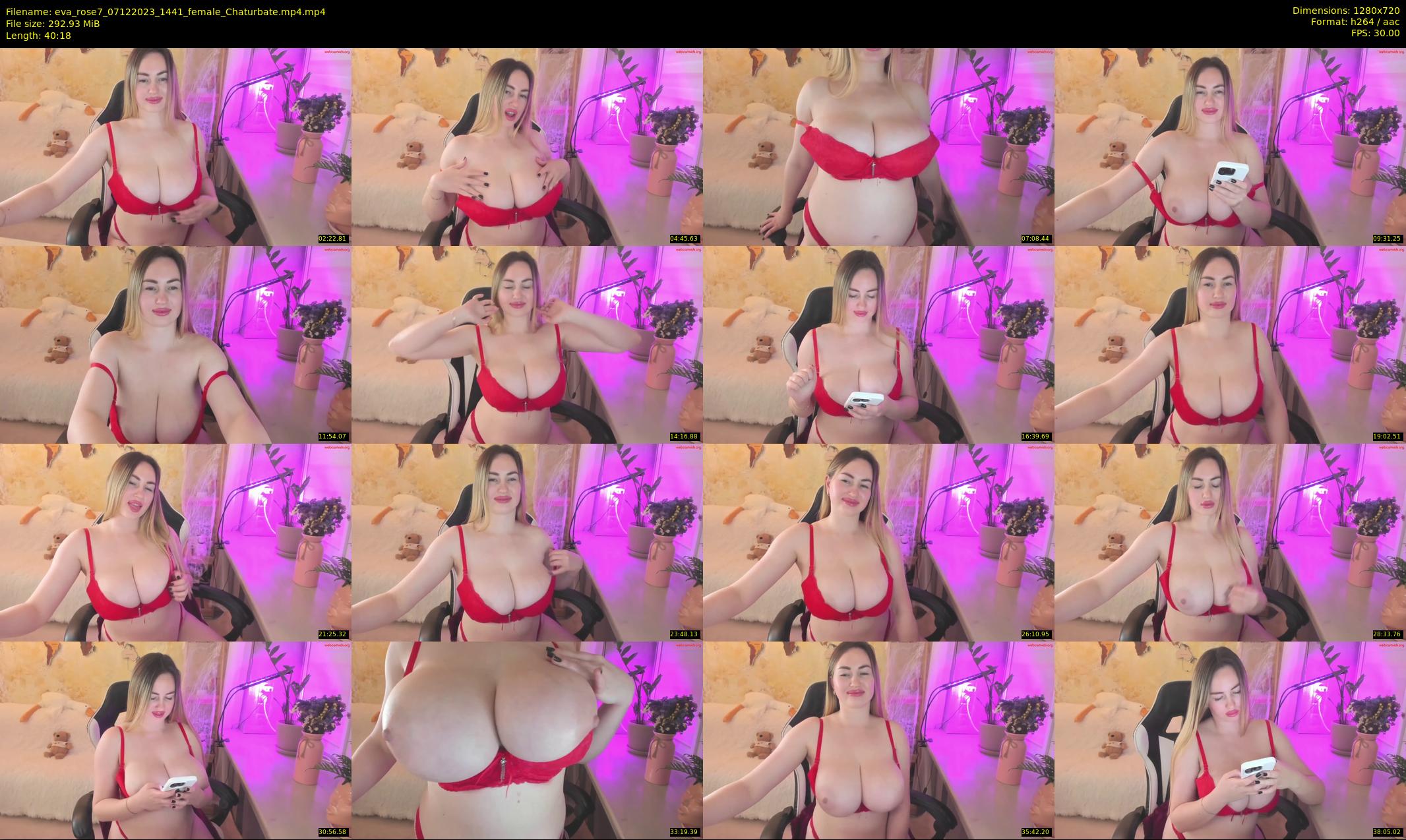 eva_rose7 — 41 minute Chaturbate female cam show recording, 720p, Dec 7, 2023