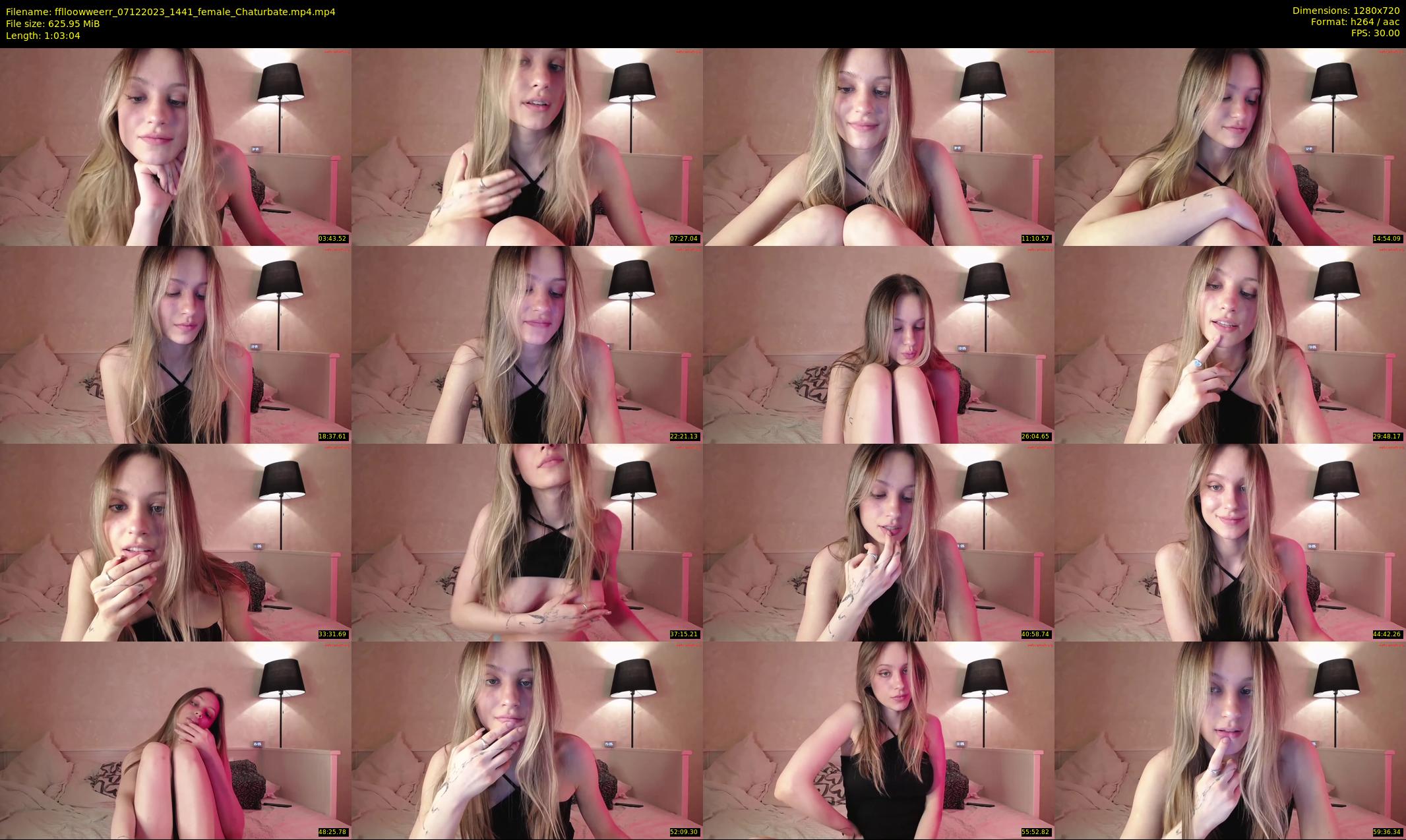 fflloowweerr — 64 minute Chaturbate couple cam show recording, 720p, Dec 7, 2023