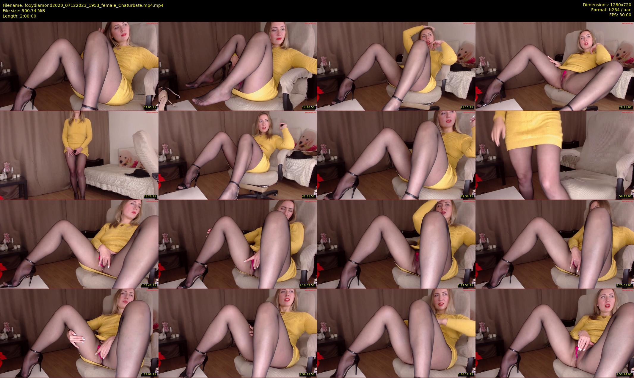 foxydiamond2020 — 120 minute Chaturbate female cam show recording, 720p, Dec 7, 2023