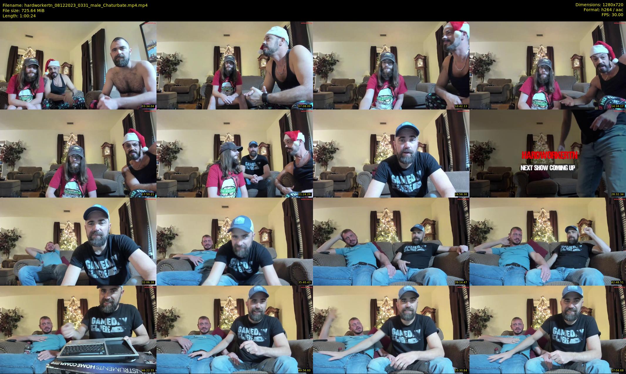 hardworkertn — 61 minute Chaturbate male cam show recording, 720p, Dec 8, 2023