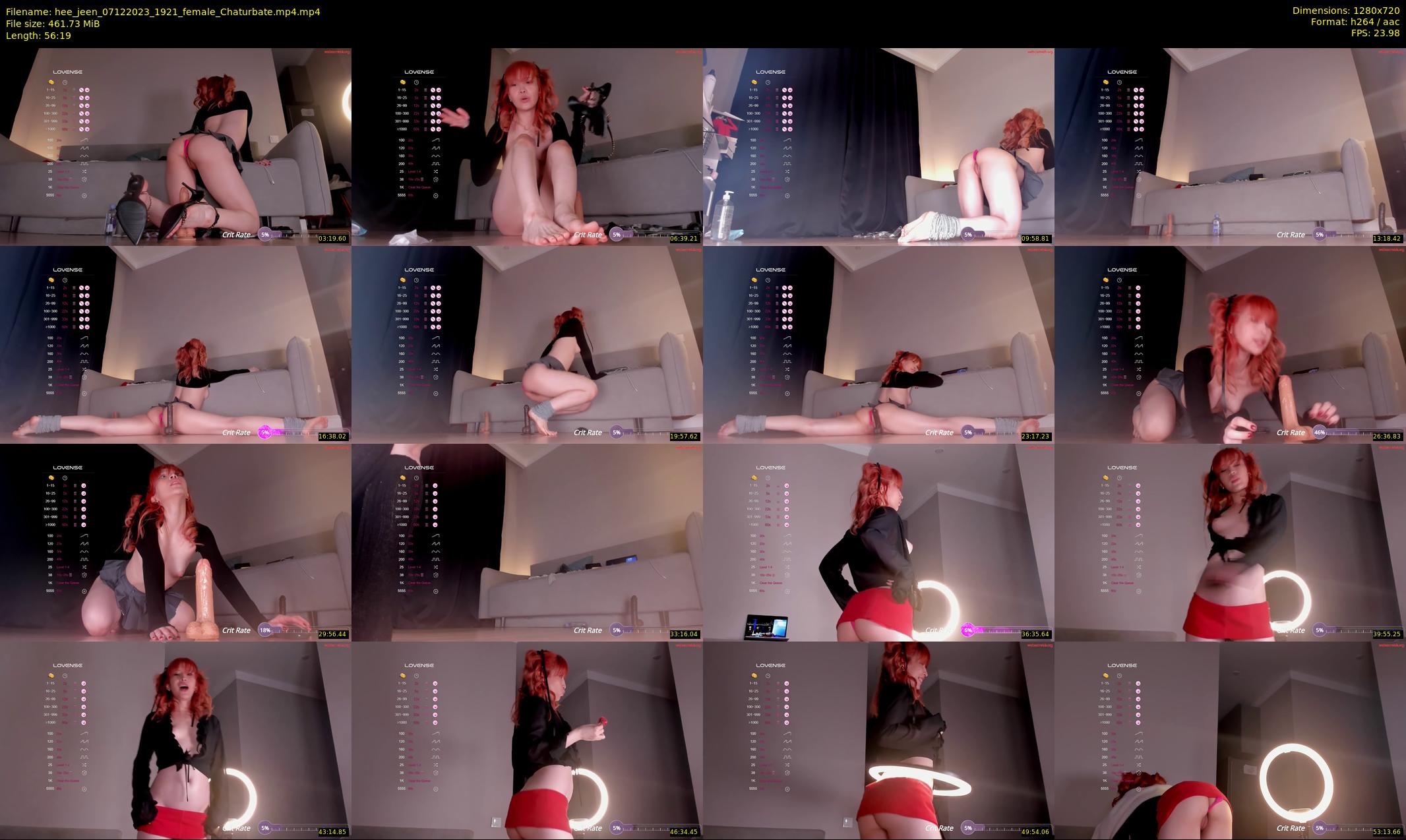 hee_jeen — 57 minute Chaturbate female cam show recording, 720p, Dec 7, 2023