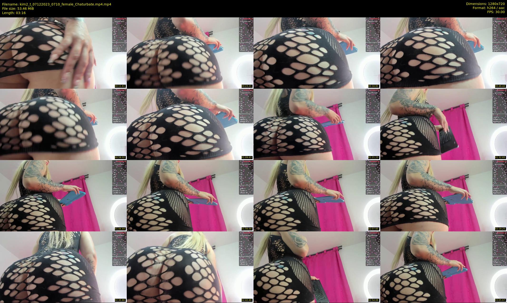 kim2_t — 4 minute Chaturbate female cam show recording, 720p, Dec 7, 2023