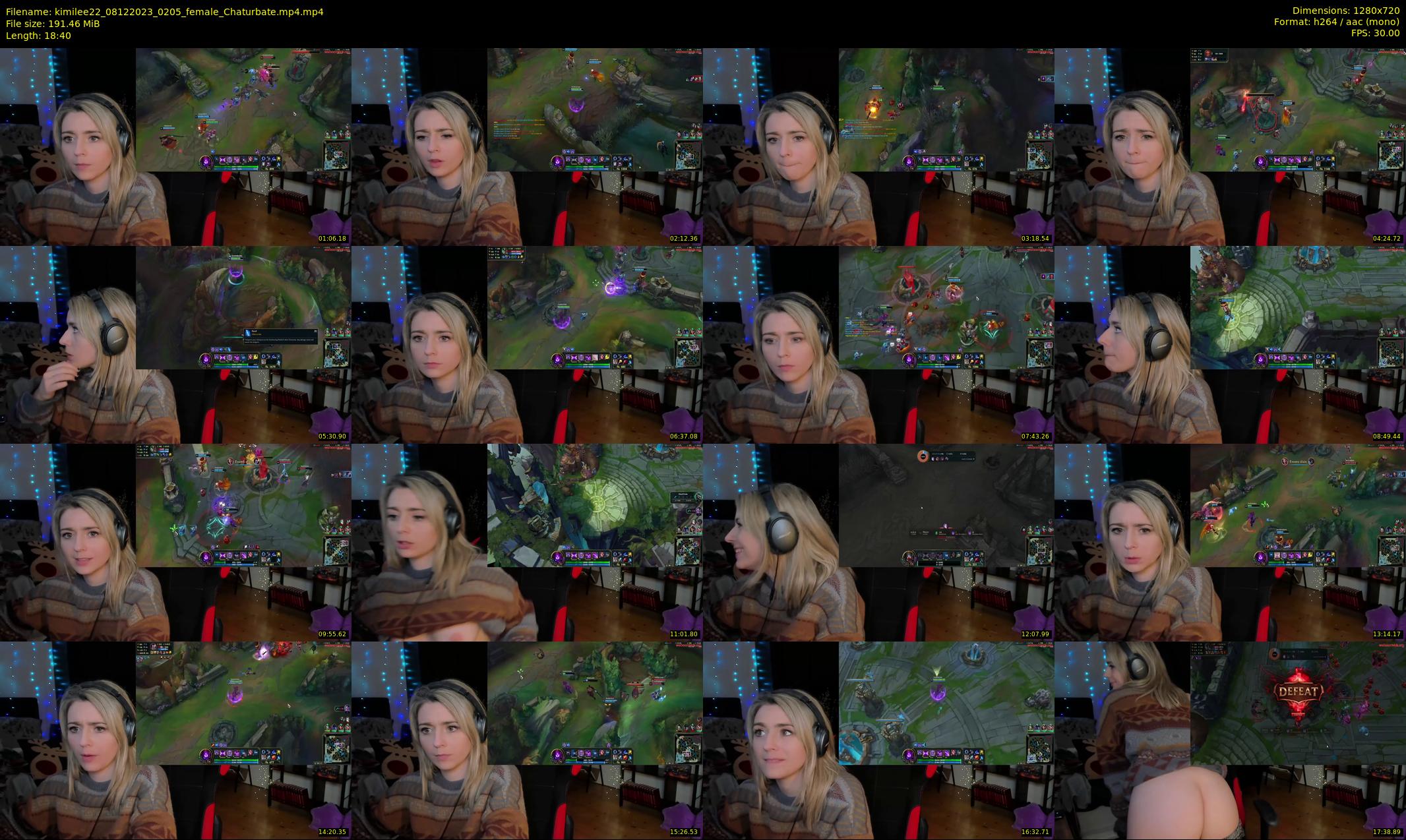 kimilee22 — 19 minute Chaturbate female cam show recording, 720p, Dec 8, 2023