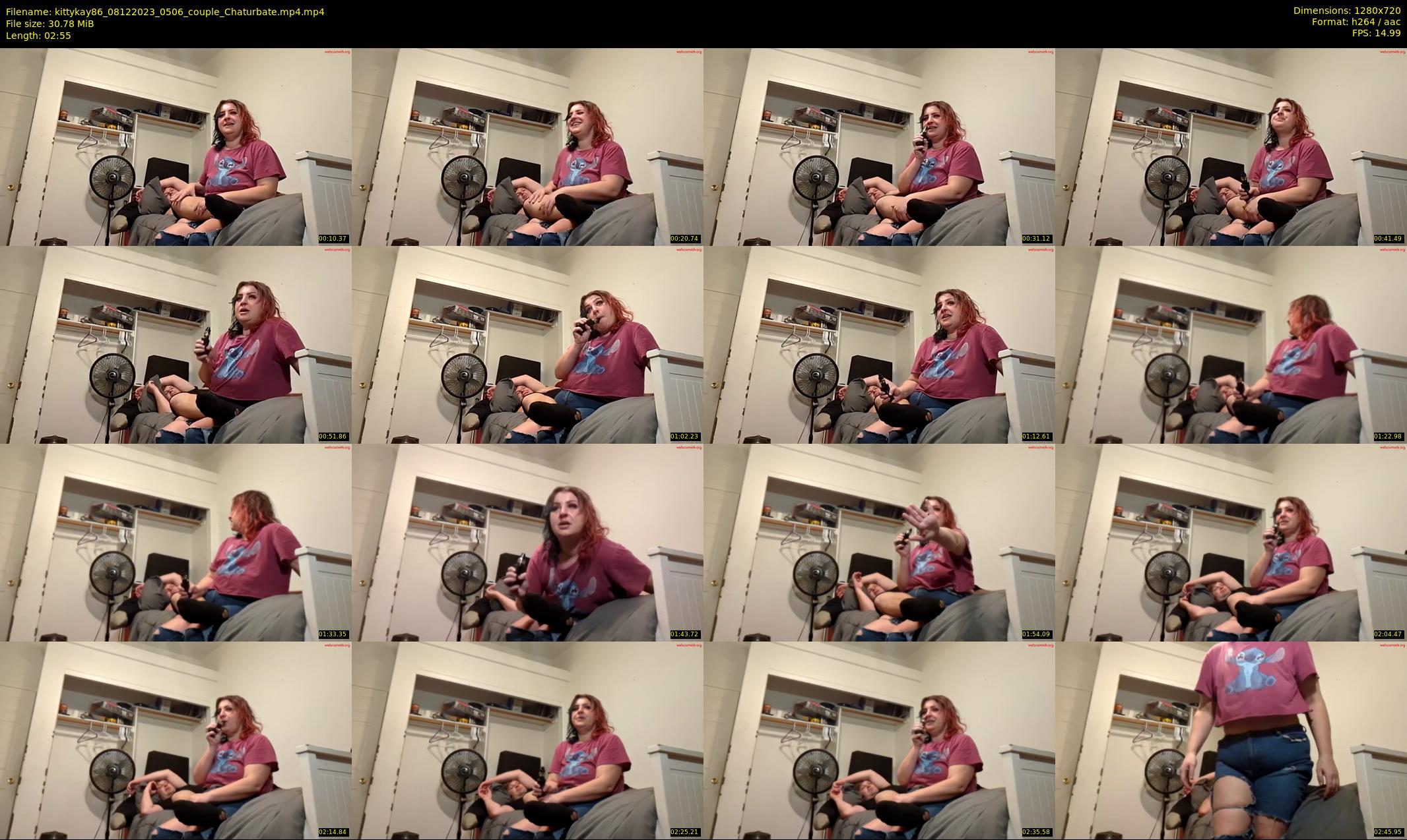 kittykay86 — 3 minute Chaturbate female cam show recording, 720p, Dec 8, 2023