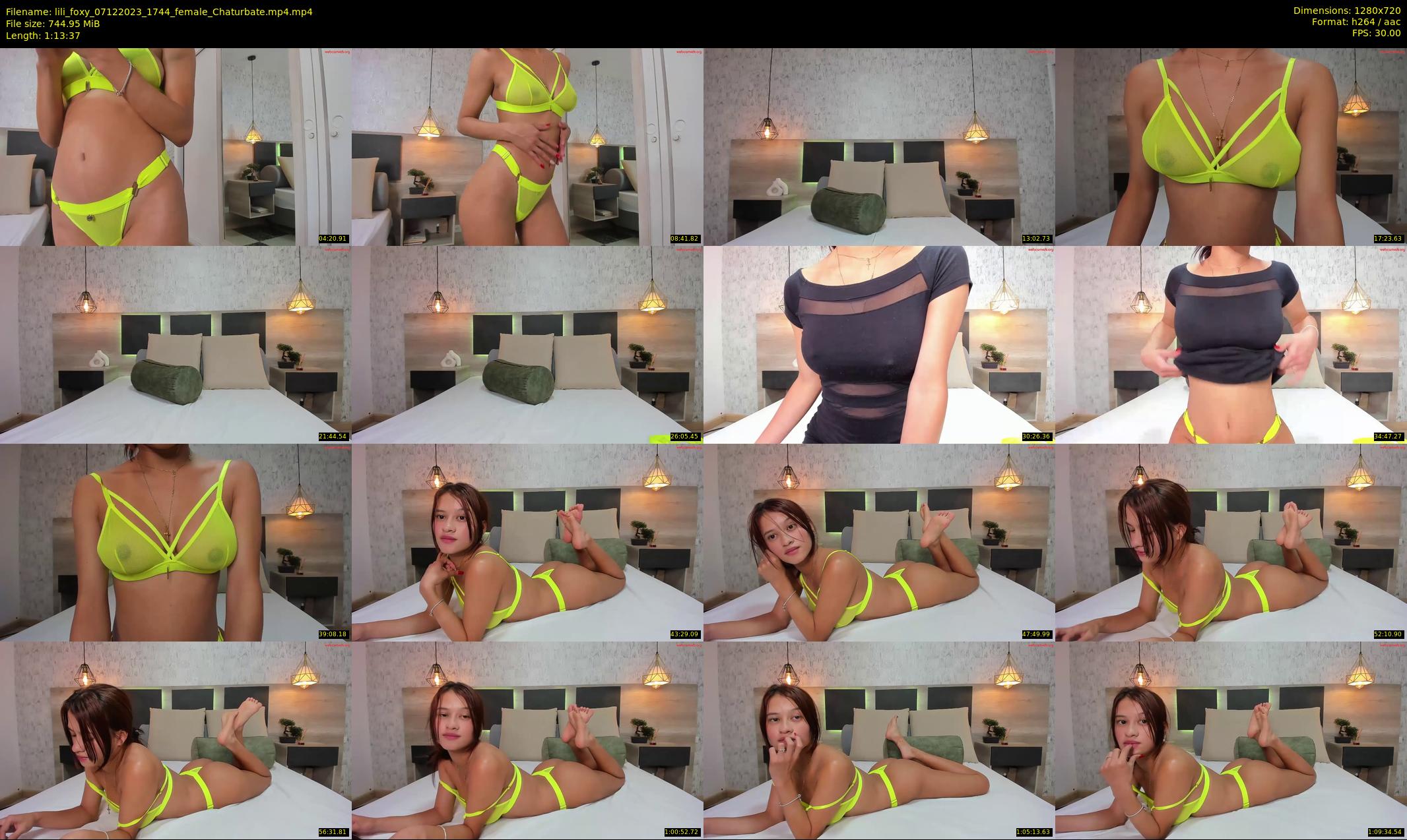 lili_foxy — 74 minute Chaturbate female cam show recording, 720p, Dec 7, 2023