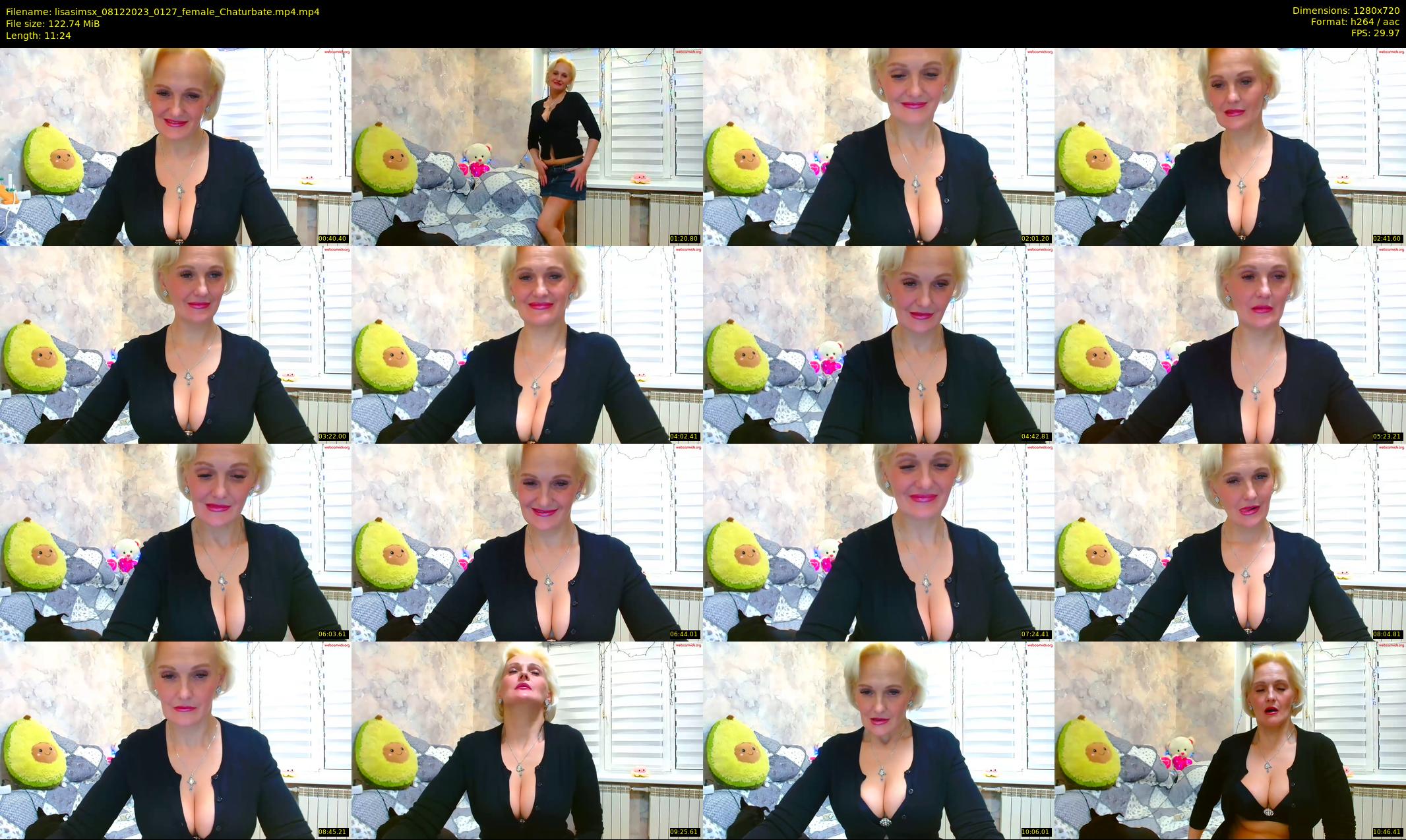 lisasimsx — 12 minute Chaturbate female cam show recording, 720p, Dec 8, 2023