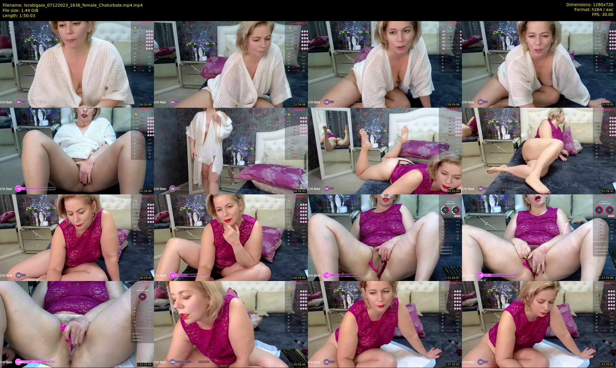 lorabigass — 111 minute Chaturbate female cam show recording, 720p, Dec 7, 2023