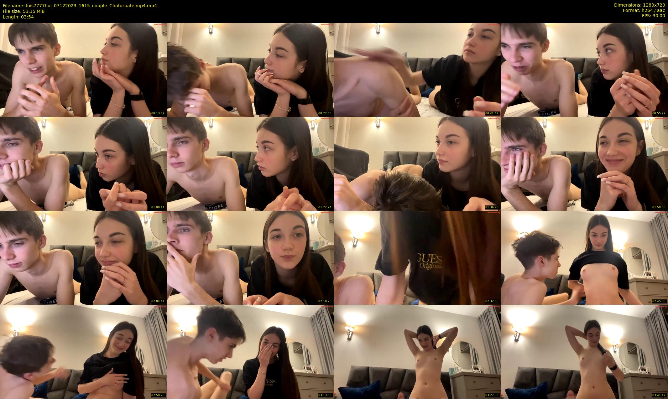 luis7777hui — 4 minute Chaturbate couple cam show recording, 720p, Dec 7, 2023