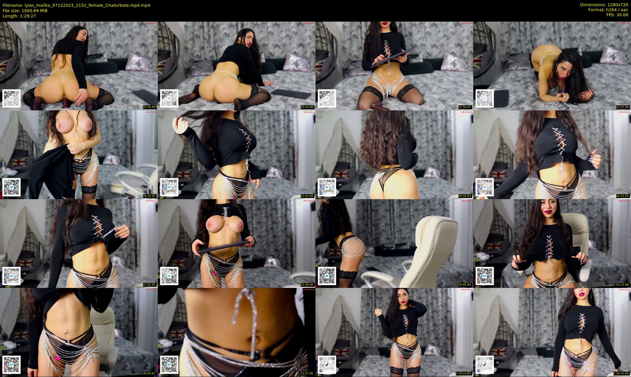 lylas_malika — 90 minute Chaturbate female cam show recording, 720p, Dec 7, 2023