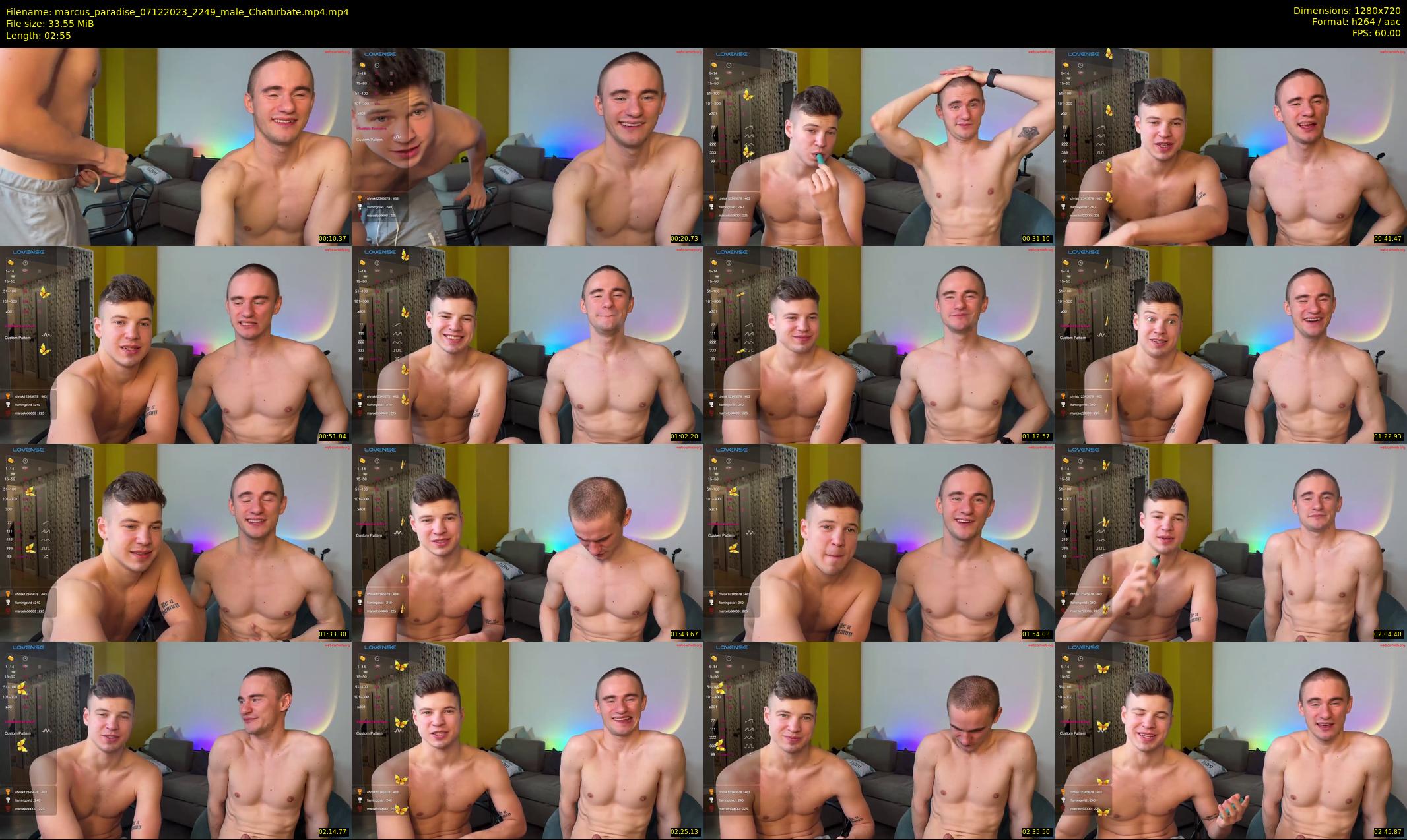 marcus_paradise — 3 minute Chaturbate male cam show recording, 720p, Dec 7, 2023
