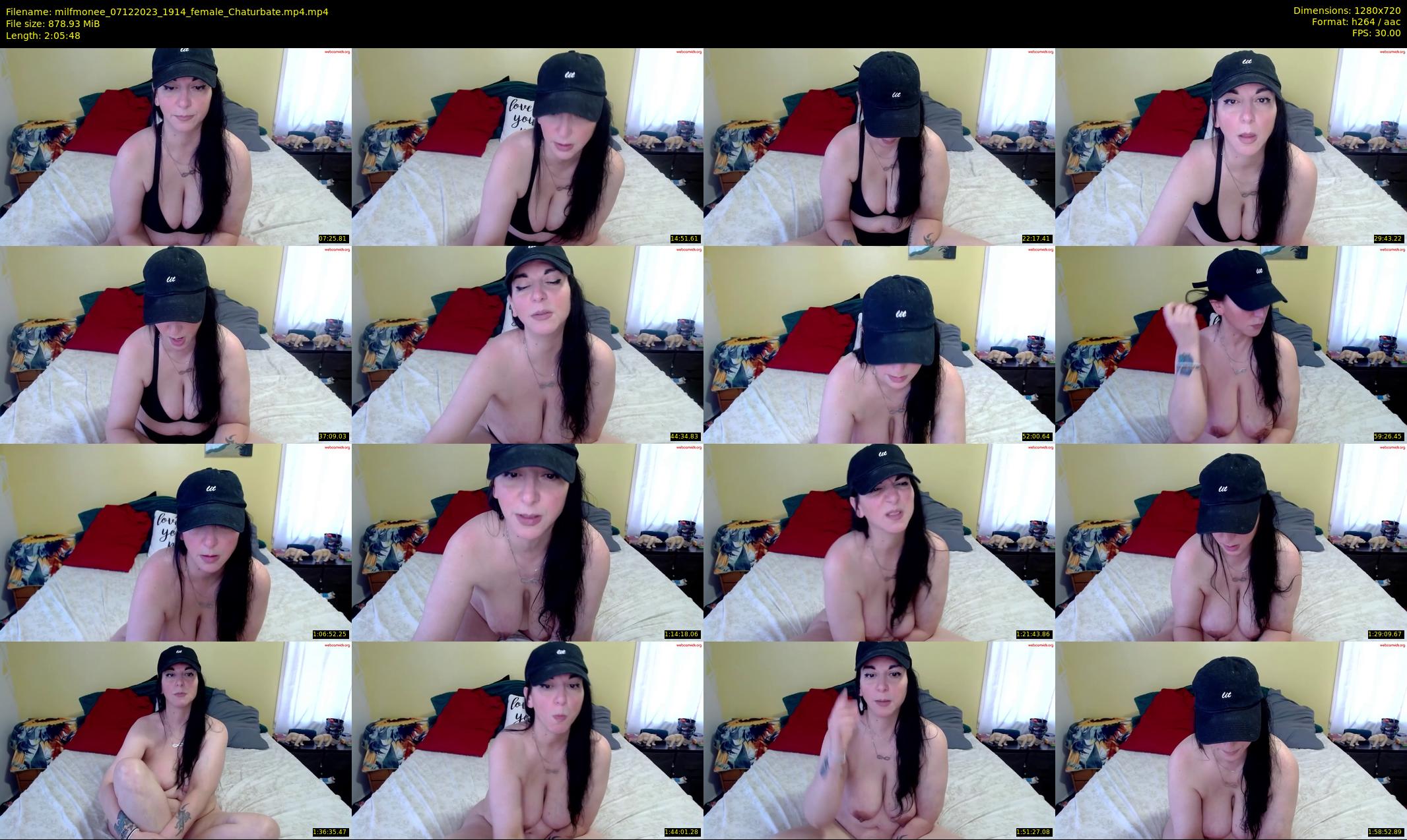 milfmonee — 126 minute Chaturbate female cam show recording, 720p, Dec 7, 2023