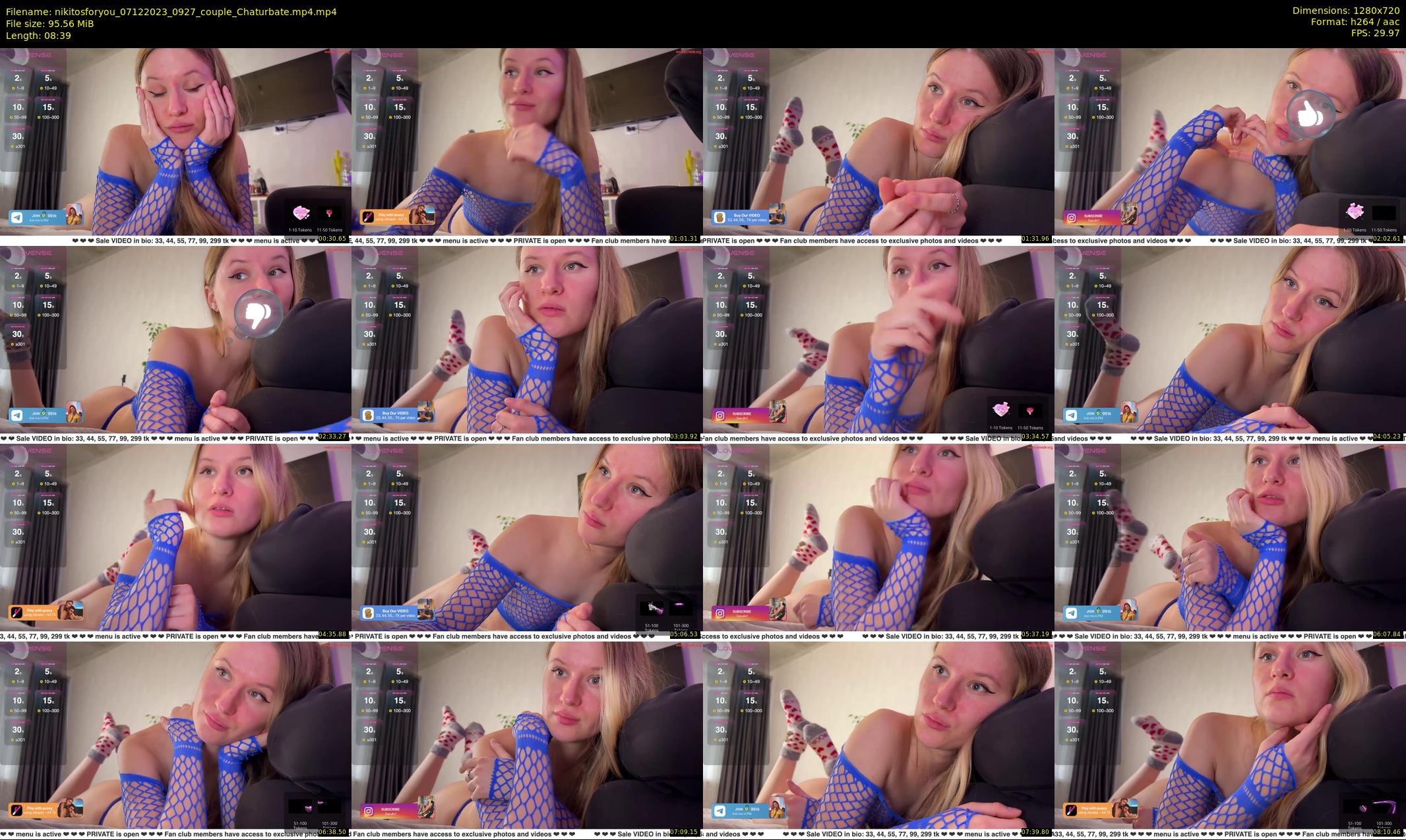 nikitosforyou — 9 minute Chaturbate couple cam show recording, 720p, Dec 7, 2023
