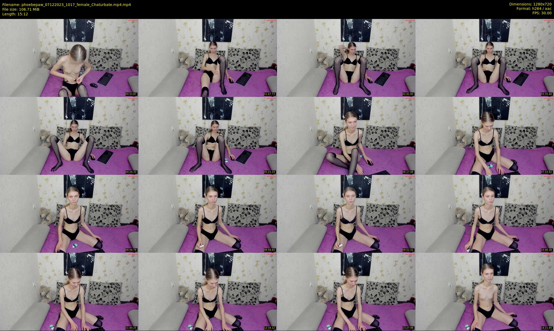 phoebepaw — 16 minute Chaturbate female cam show recording, 720p, Dec 7, 2023