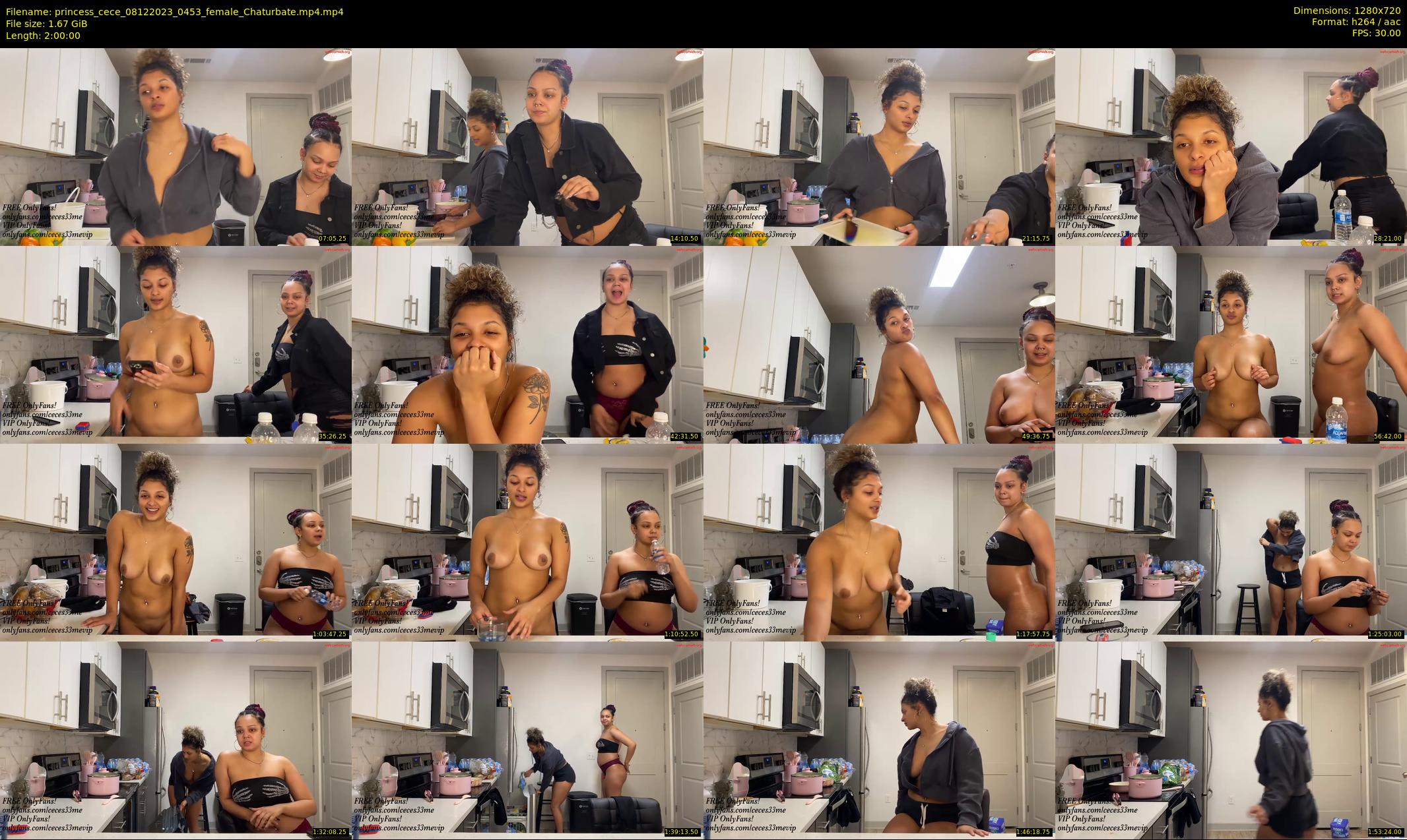 princess_cece — 120 minute Chaturbate female cam show recording, 720p, Dec 8, 2023