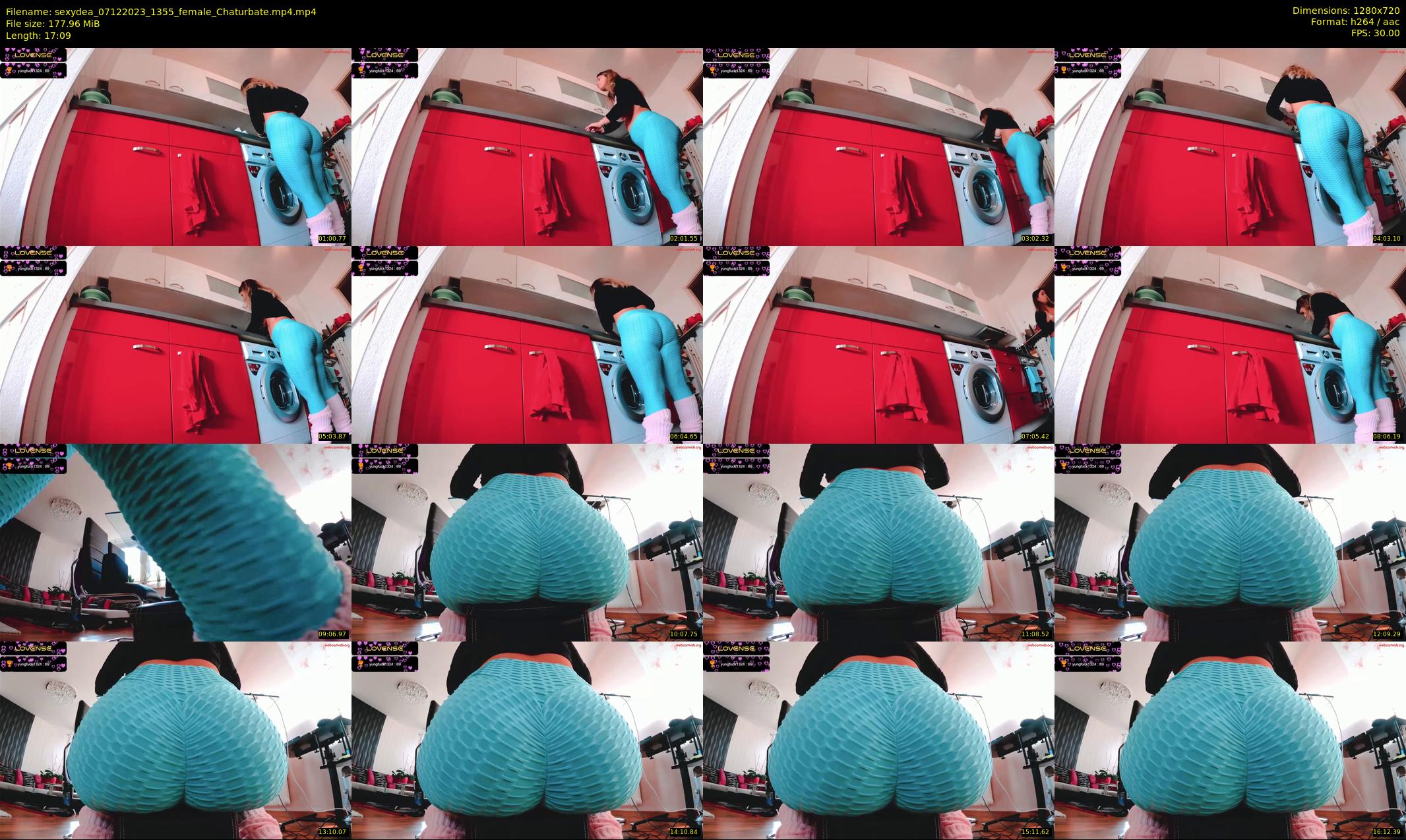 sexydea — 18 minute Chaturbate female cam show recording, 720p, Dec 7, 2023