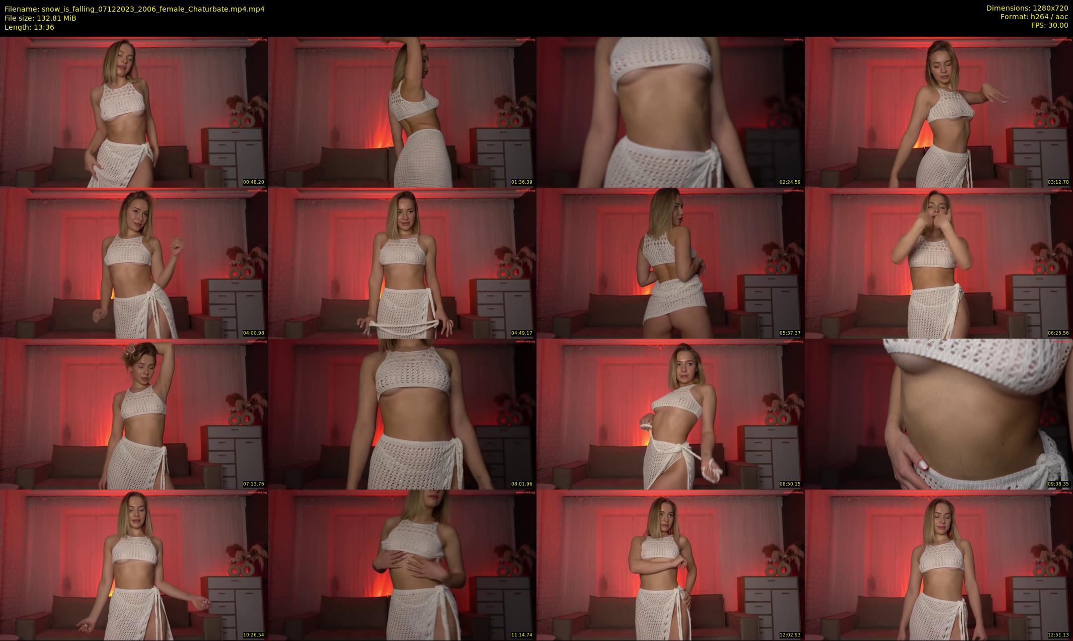 snow_is_falling — 14 minute Chaturbate female cam show recording, 720p, Dec 7, 2023