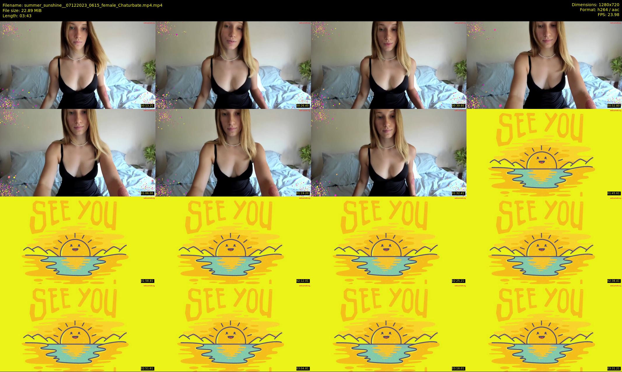 summer_sunshine_ — 4 minute Chaturbate female cam show recording, 720p, Dec 7, 2023