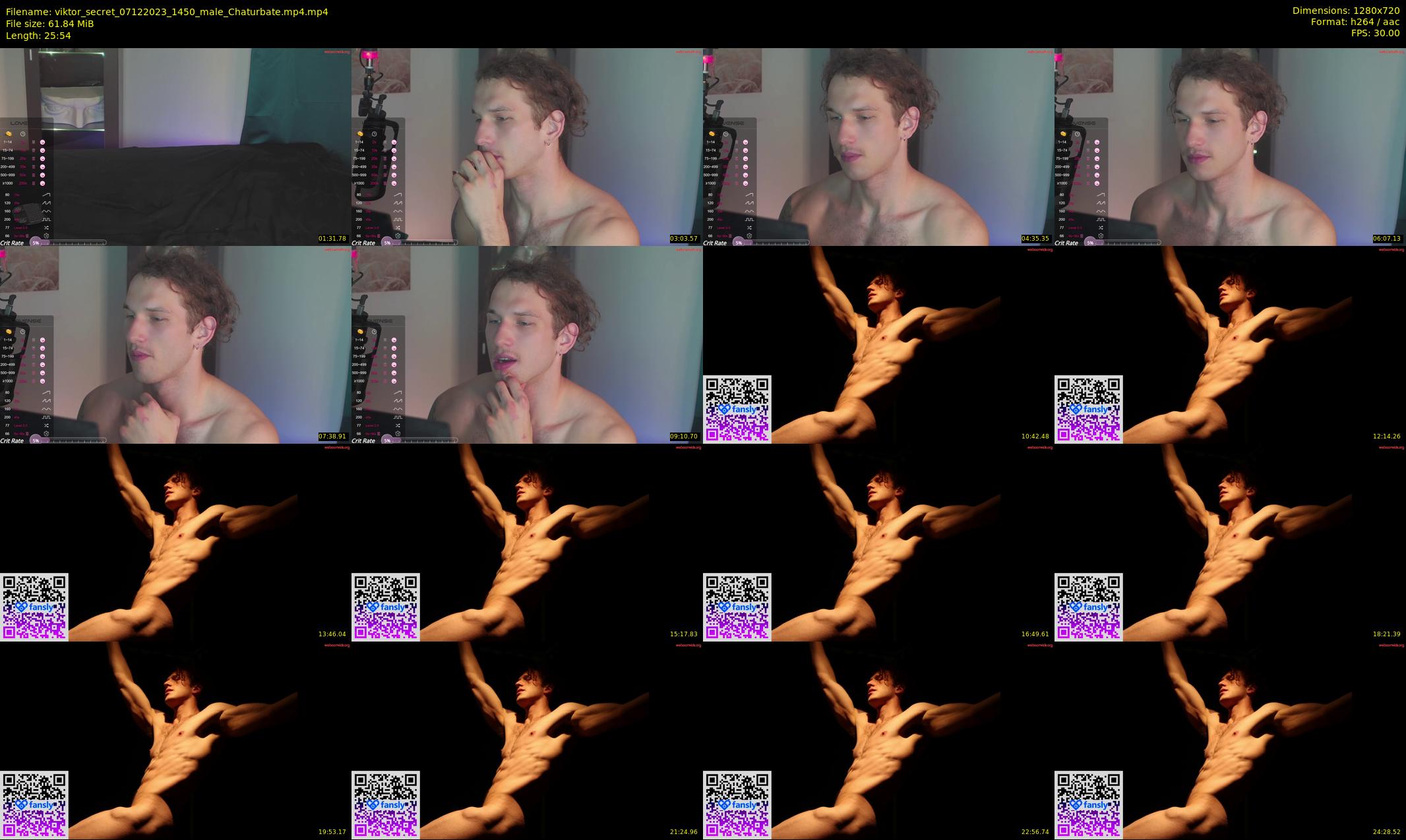 viktor_secret — 26 minute Chaturbate male cam show recording, 720p, Dec 7, 2023