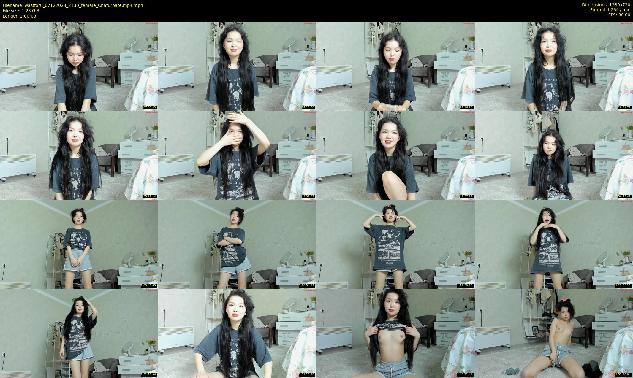 wastforu — 121 minute Chaturbate female cam show recording, 720p, Dec 7, 2023