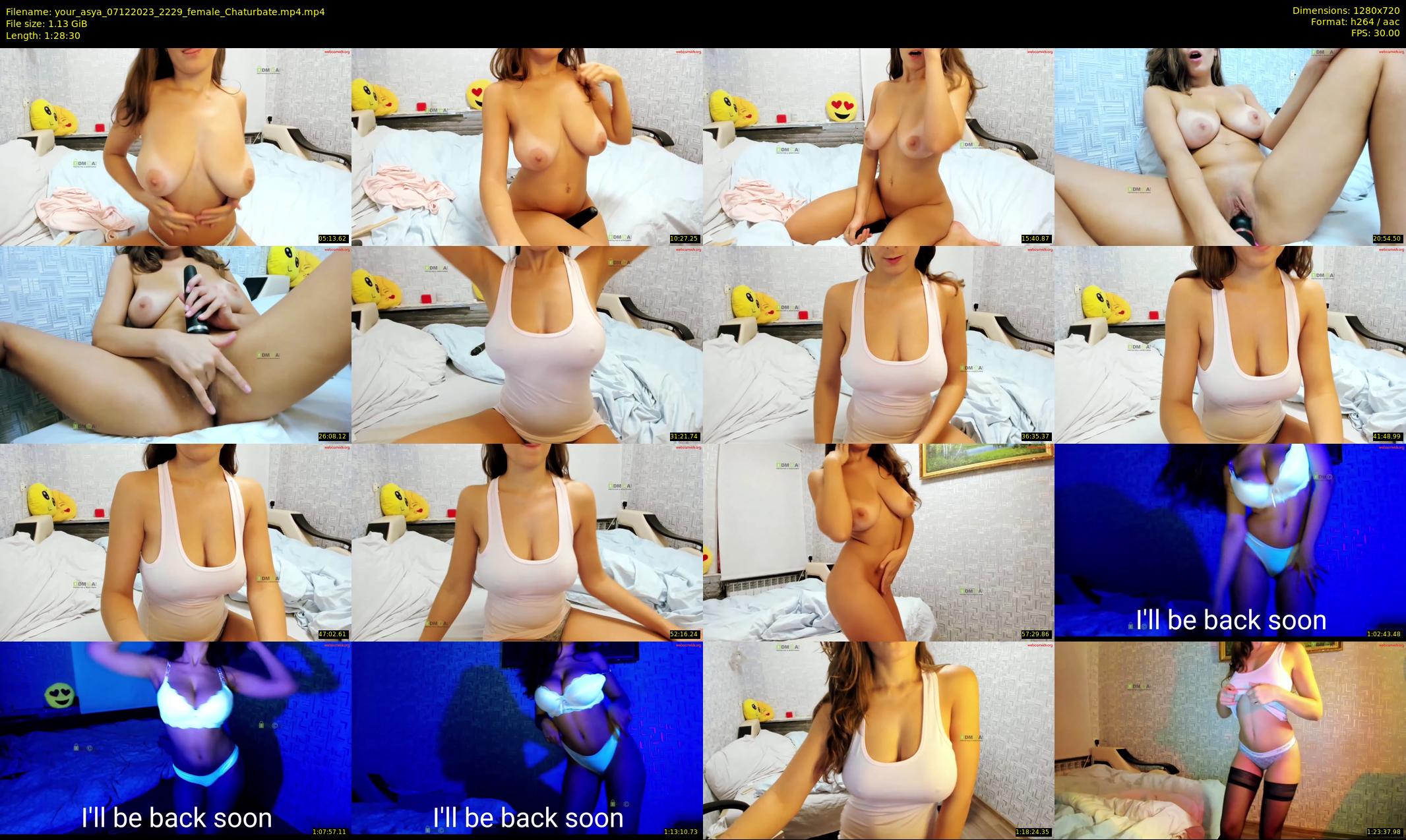 your_asya — 89 minute Chaturbate female cam show recording, 720p, Dec 7, 2023